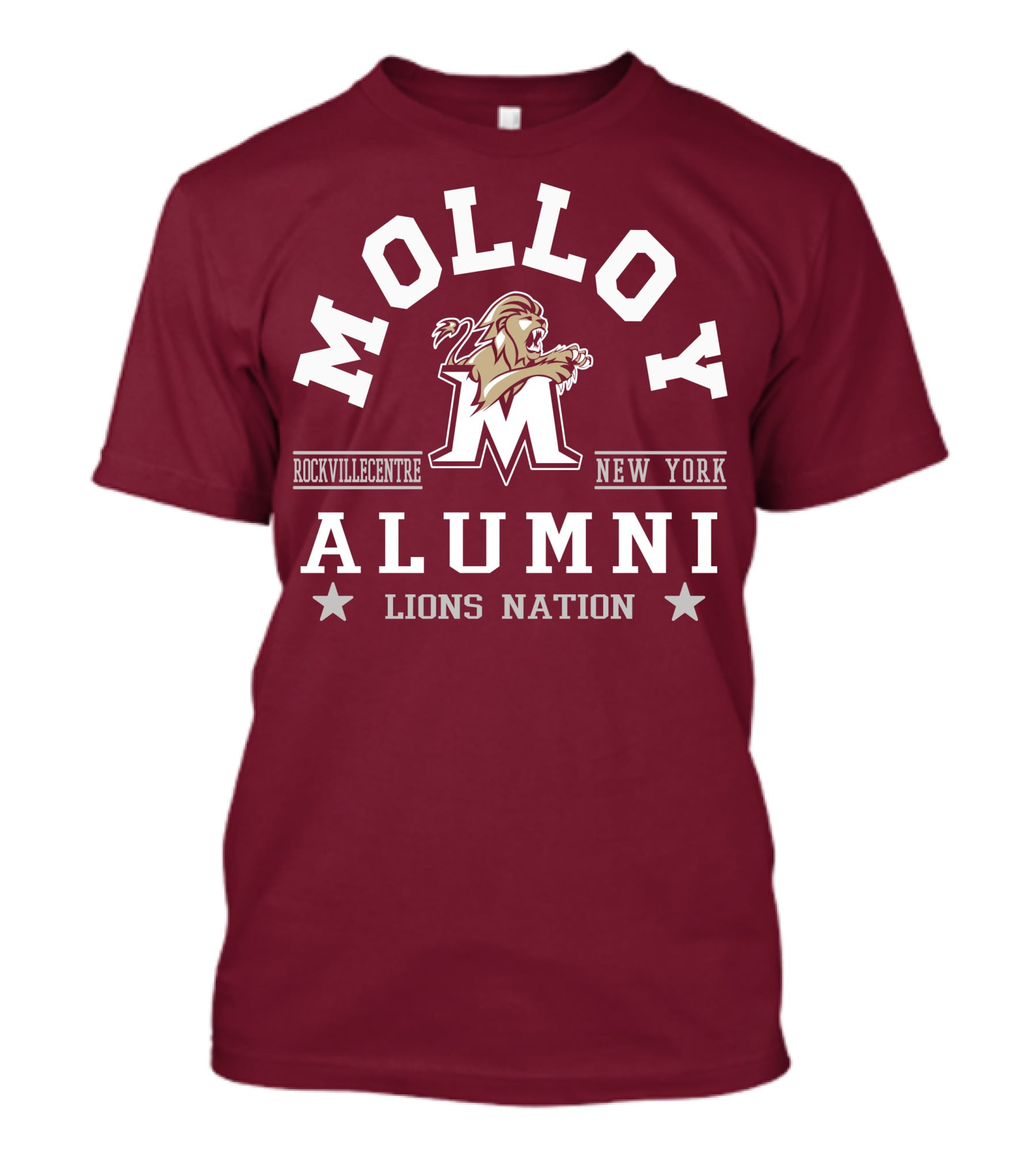 Molloy College Rockville Centre New York Alumni Lions Nation T-Shirt