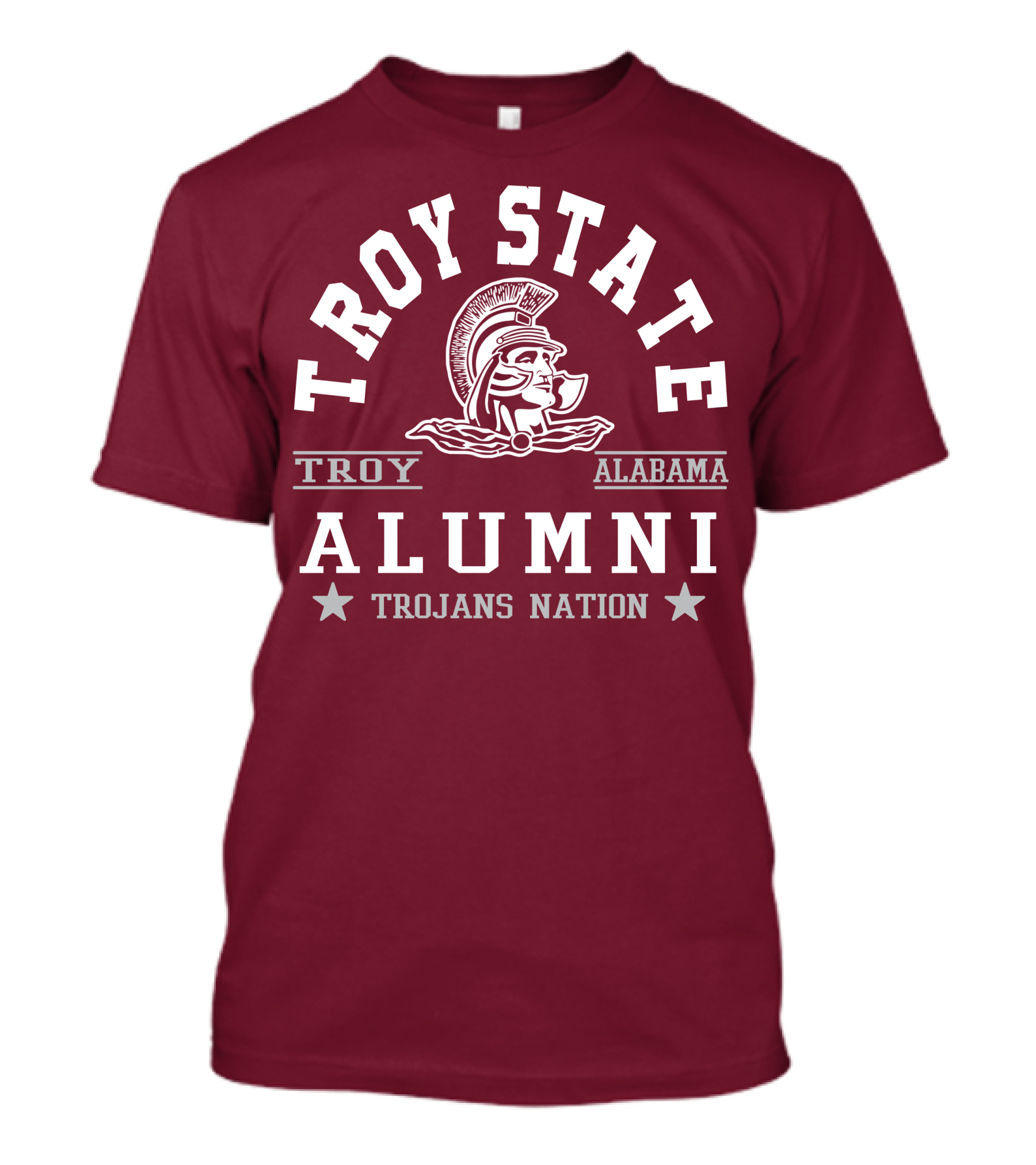 Troy State Alumni Trojans Nation Alabama T-Shirt