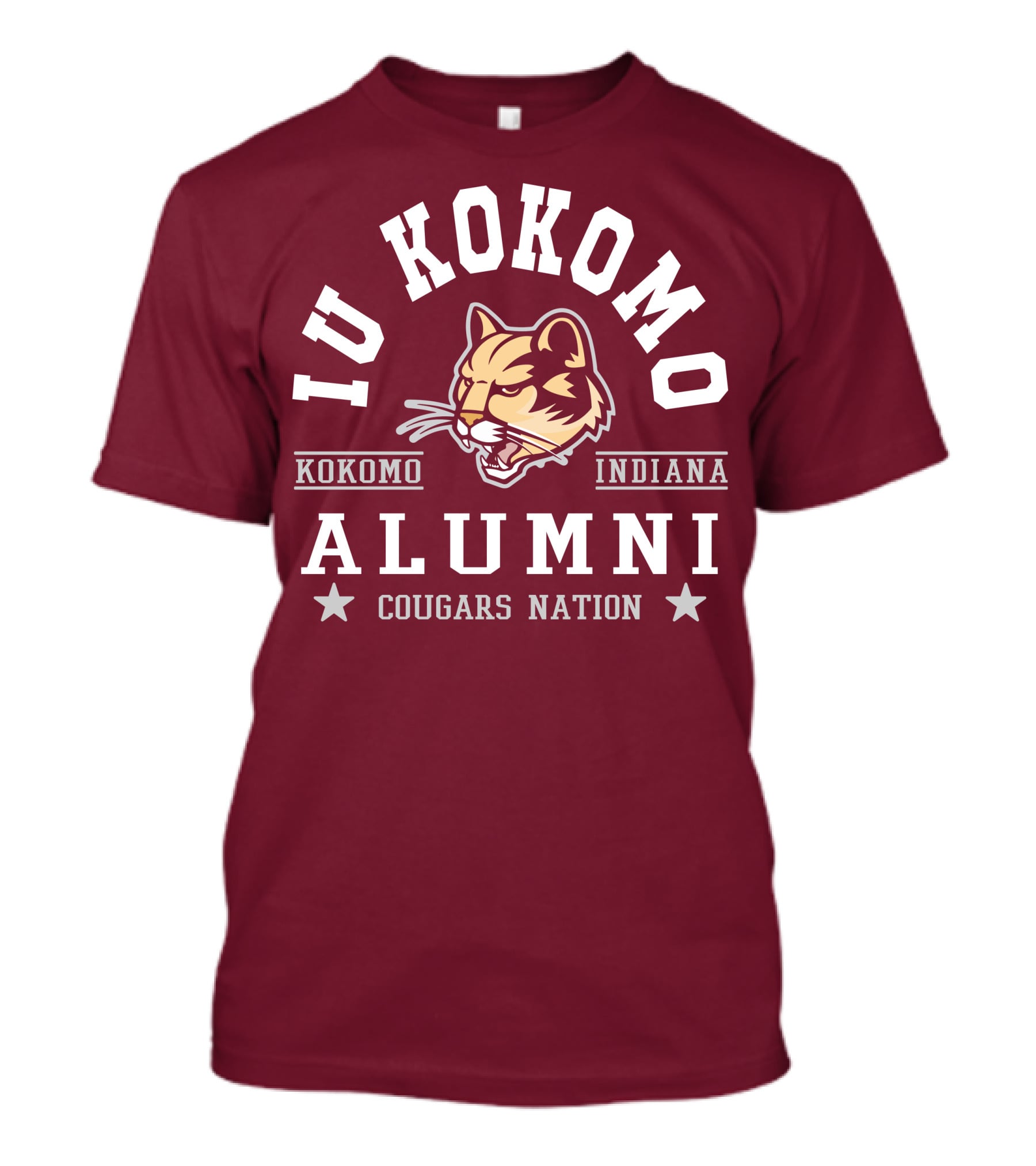 IU Kokomo Alumni Cougars Nation Kokomo Indiana T-Shirt