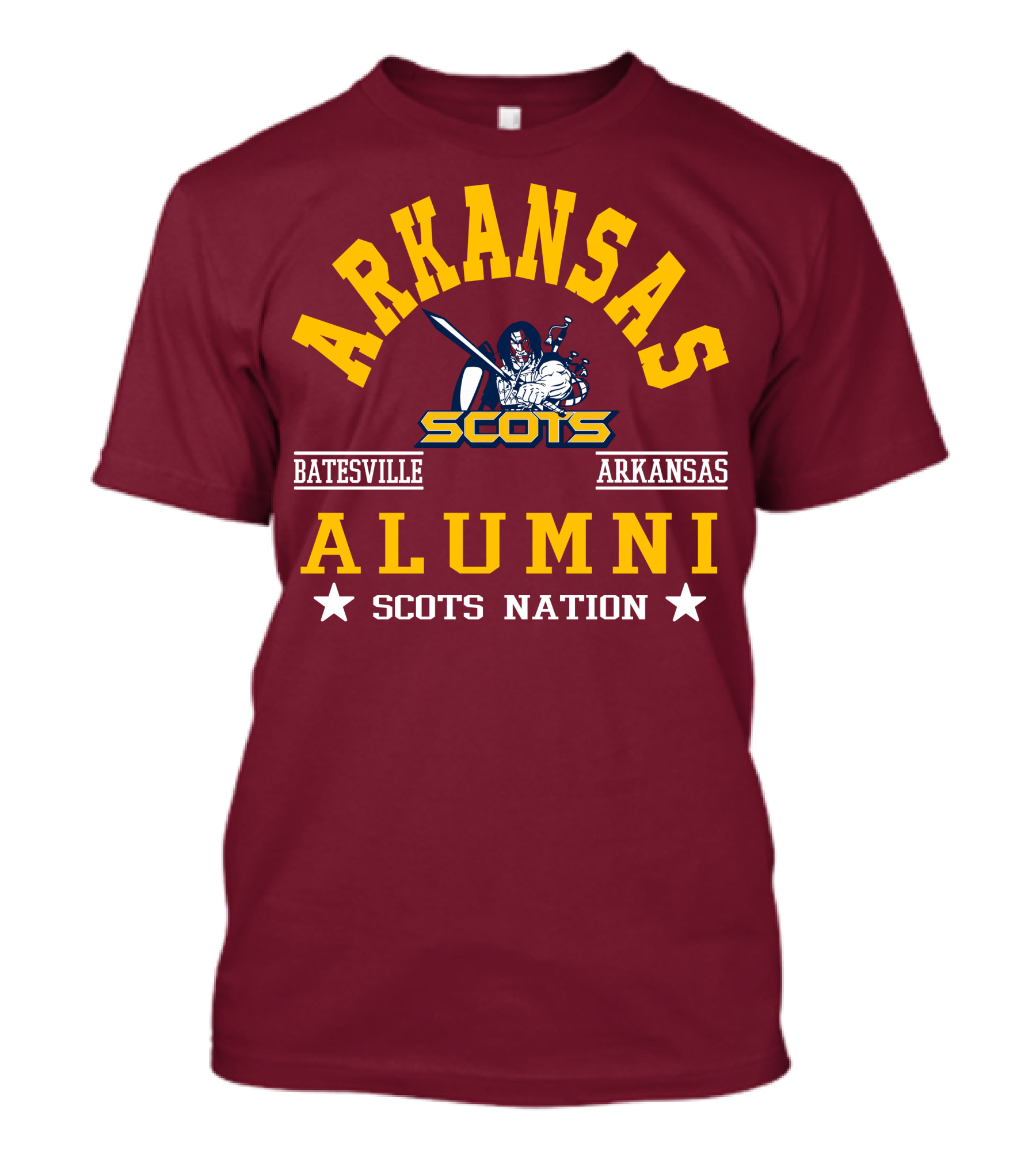 Arkansas Scots Alumni Batesville Arkansas Scots Nation T-Shirt