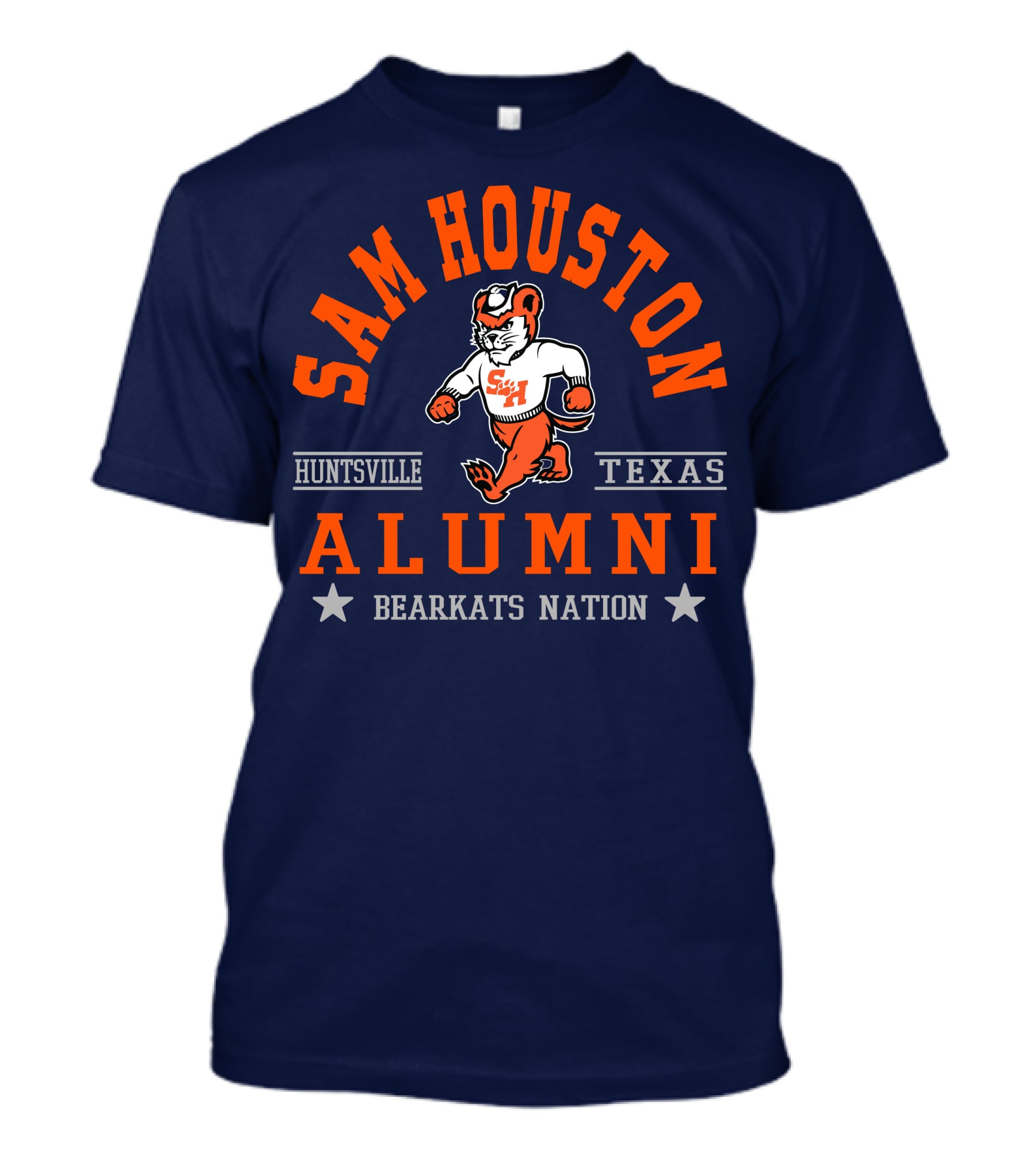 Sam Houston Alumni Bearkats Nation Huntsville Texas T-Shirt