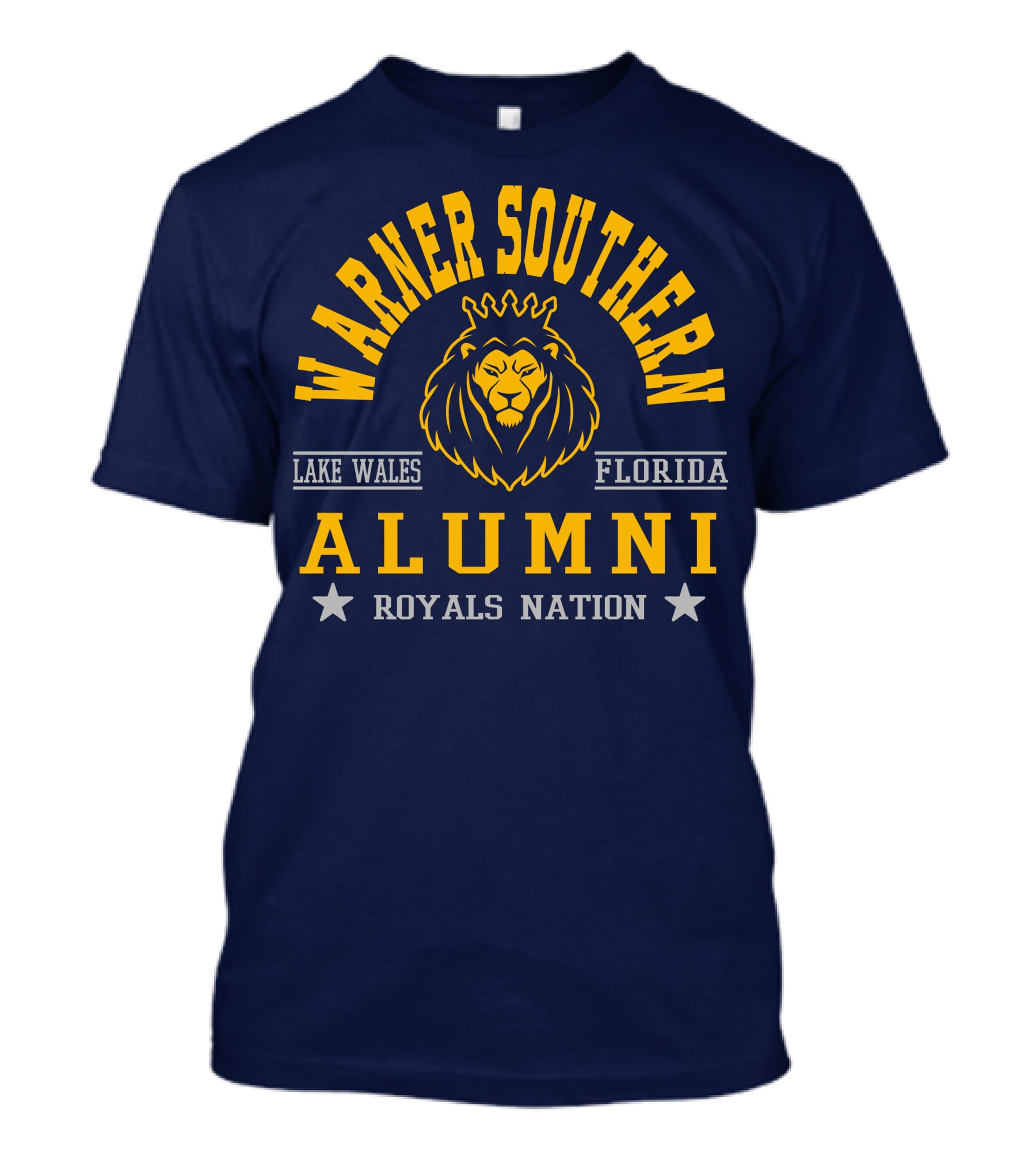 Warner Southern College Lake Wales Florida Alumni Royals Nation T-Shirt