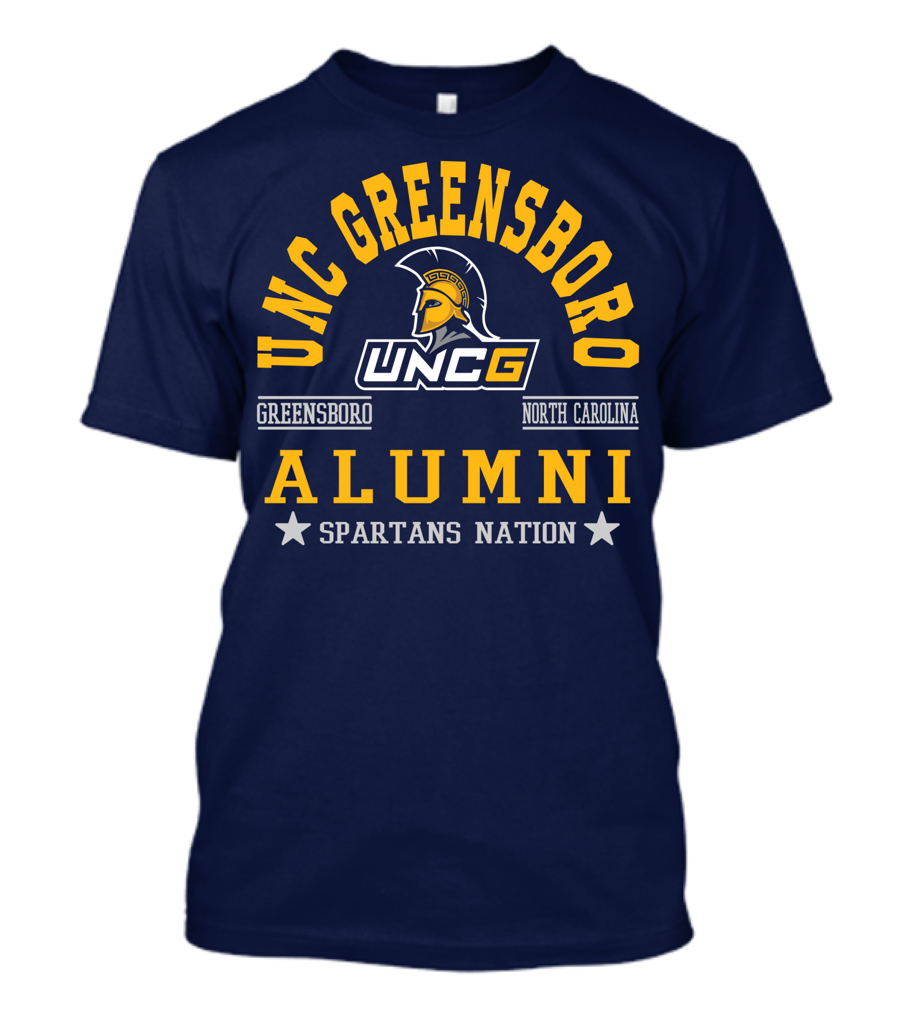 UNC Greensboro Alumni Spartans Nation North Carolina UNCG T-Shirt