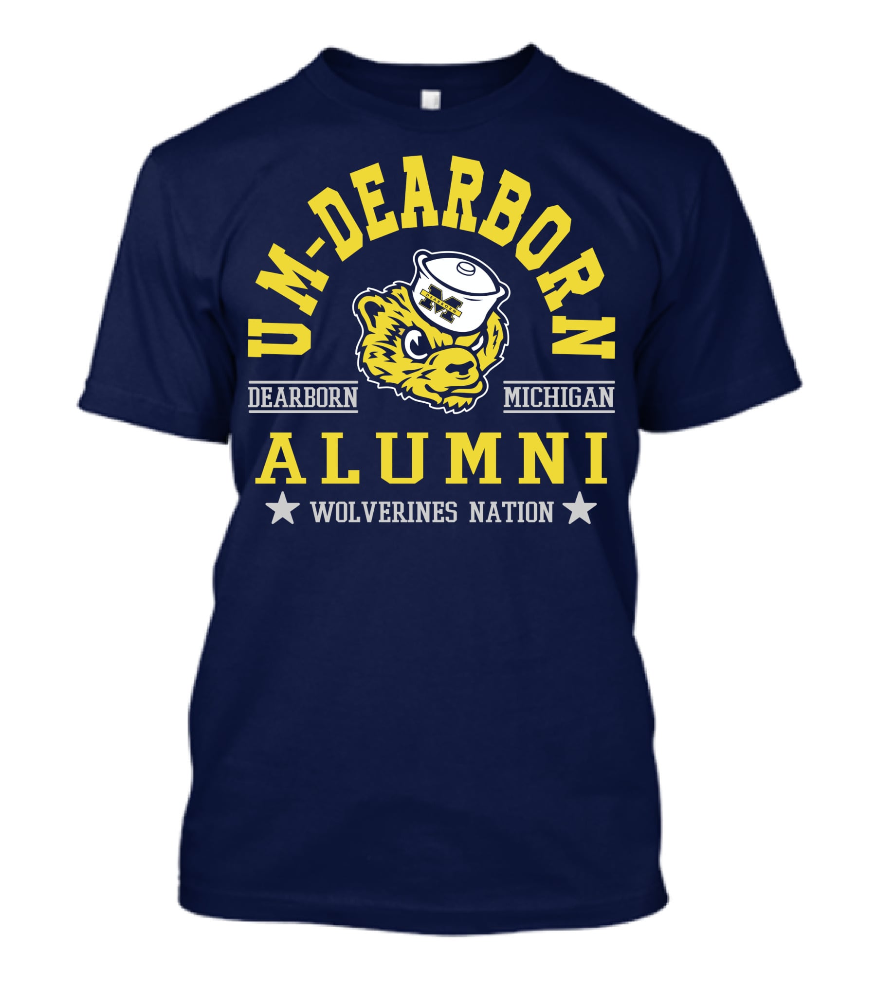 UM-Dearborn Alumni Wolverines Nation Dearborn Michigan T-Shirt