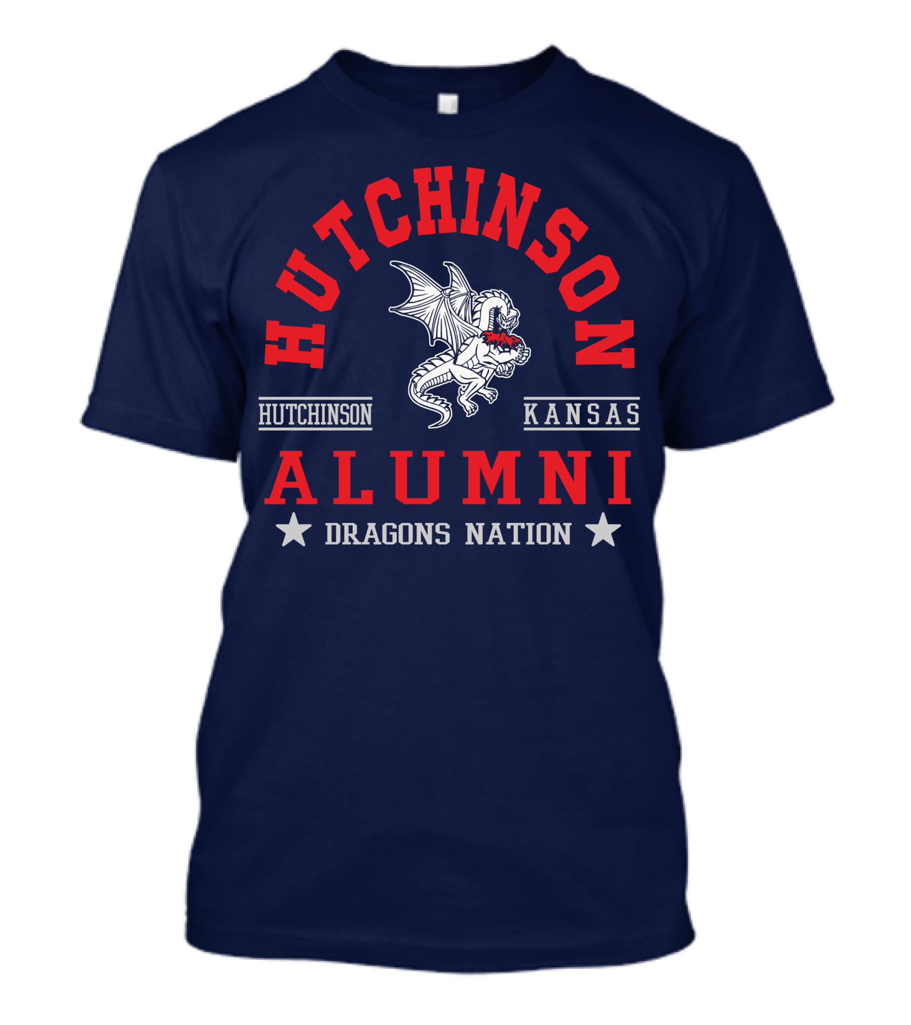 Hutchinson Kansas Alumni Dragons Nation T-Shirt