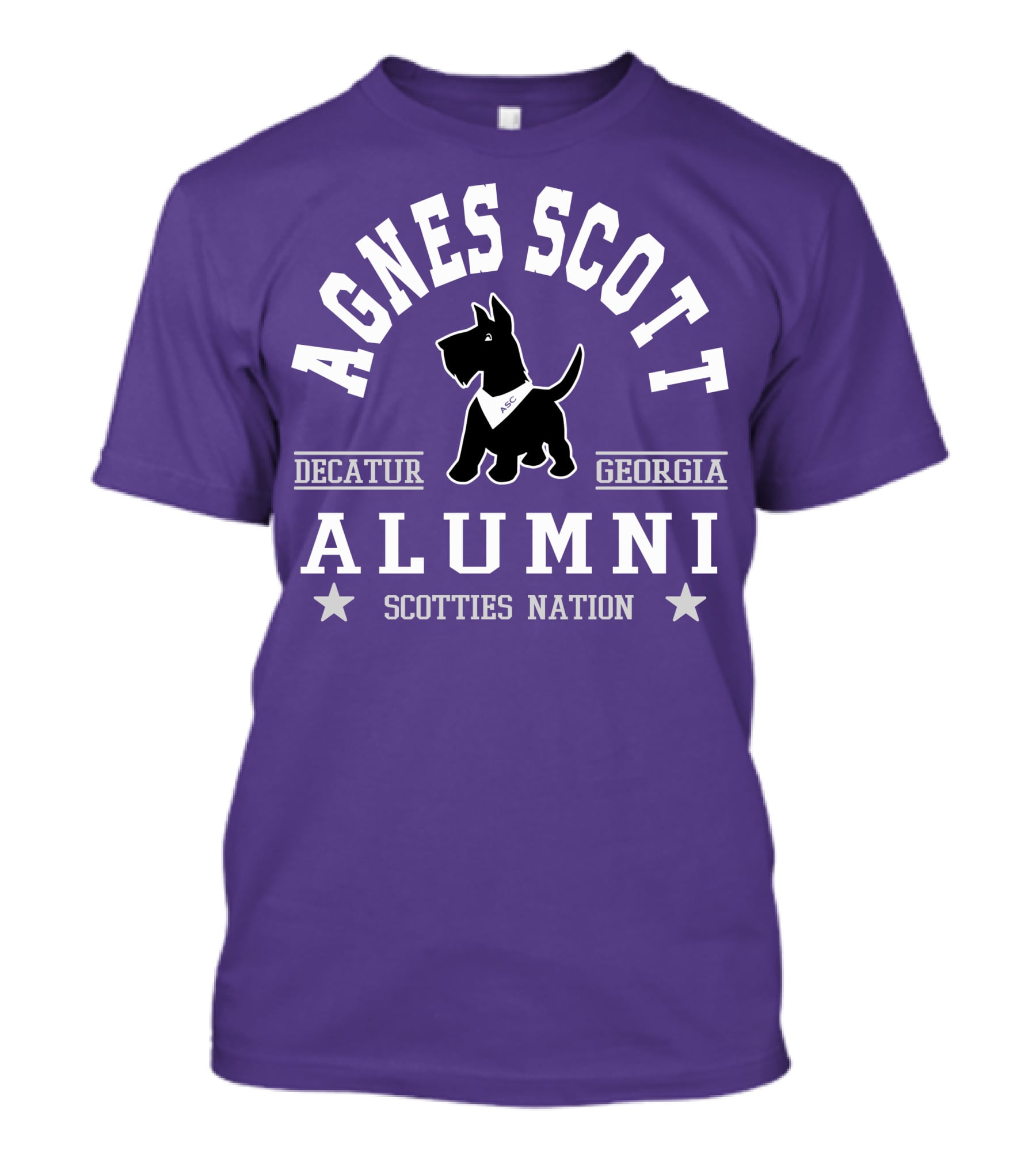Agnes Scott College Alumni Scotties Nation Decatur Georgia T-Shirt