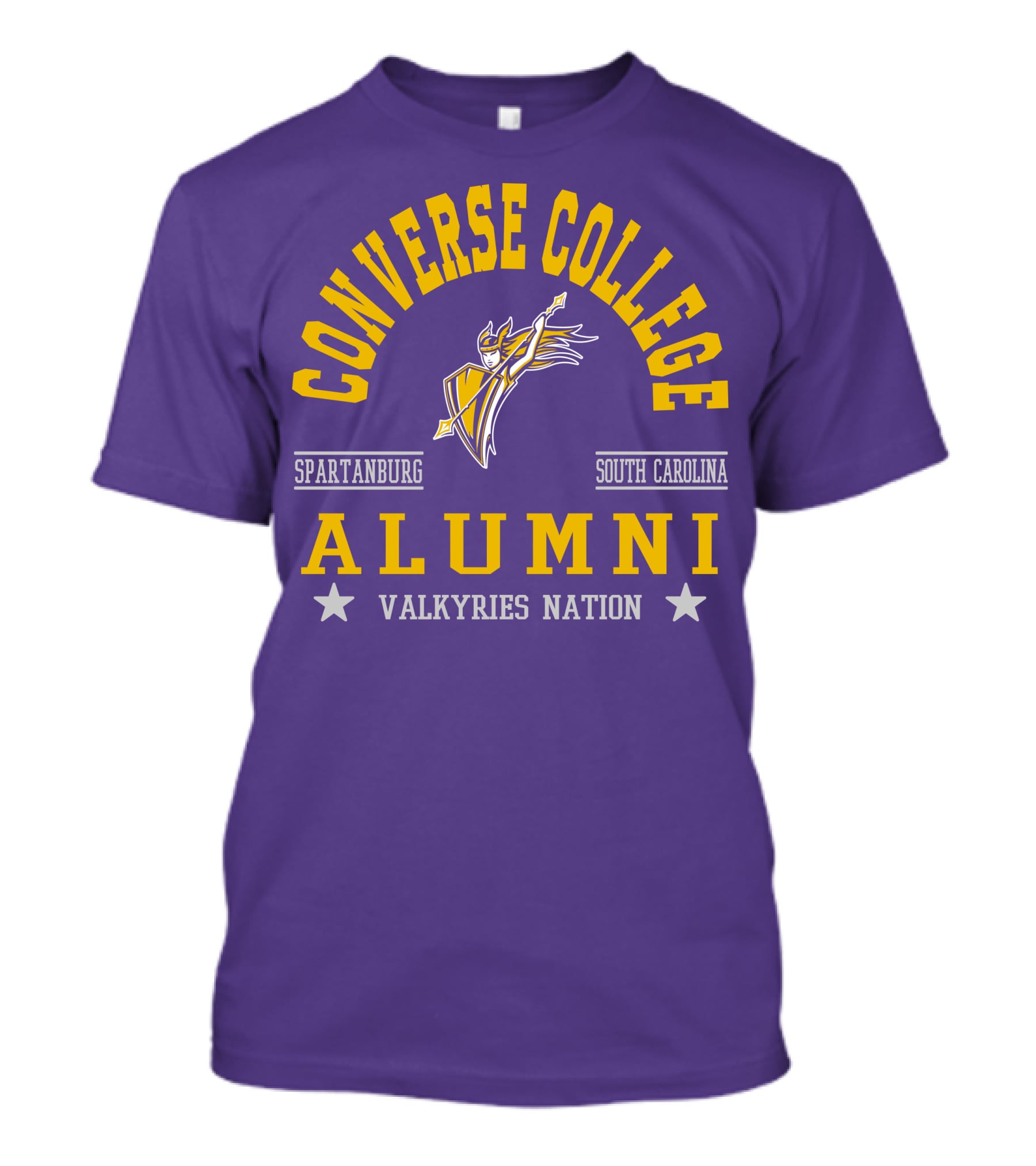 Converse College Alumni Valkyries Nation Spartanburg South Carolina T-Shirt