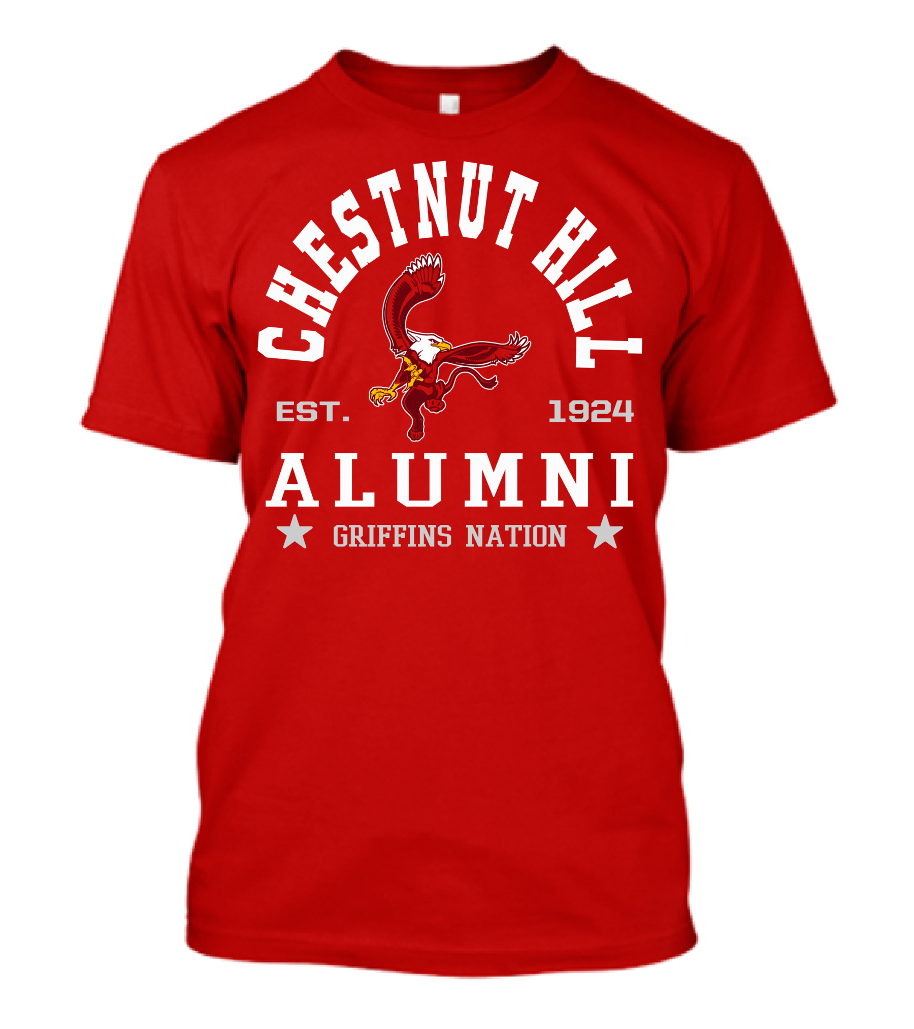Chestnut Hill Alumni Griffins Nation Est. 1924 T-Shirt