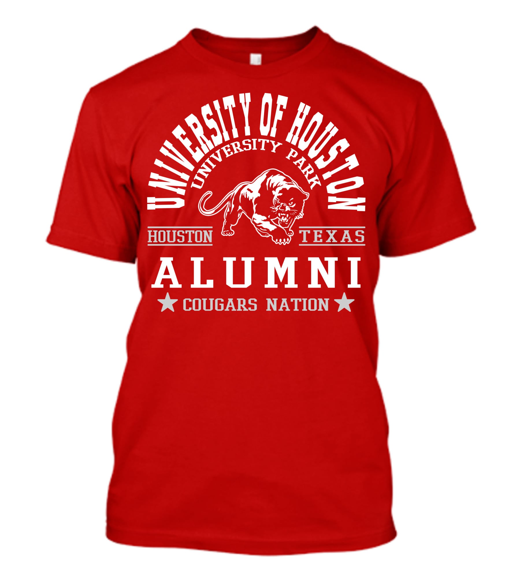 University Of Houston University Park Texas Alumni Cougars Nation T-Shirt
