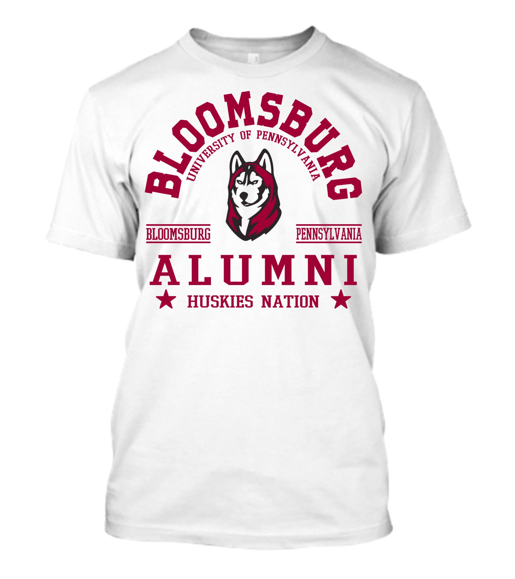 Bloomsburg University Of Pennsylvania Alumni Huskies Nation T-Shirt