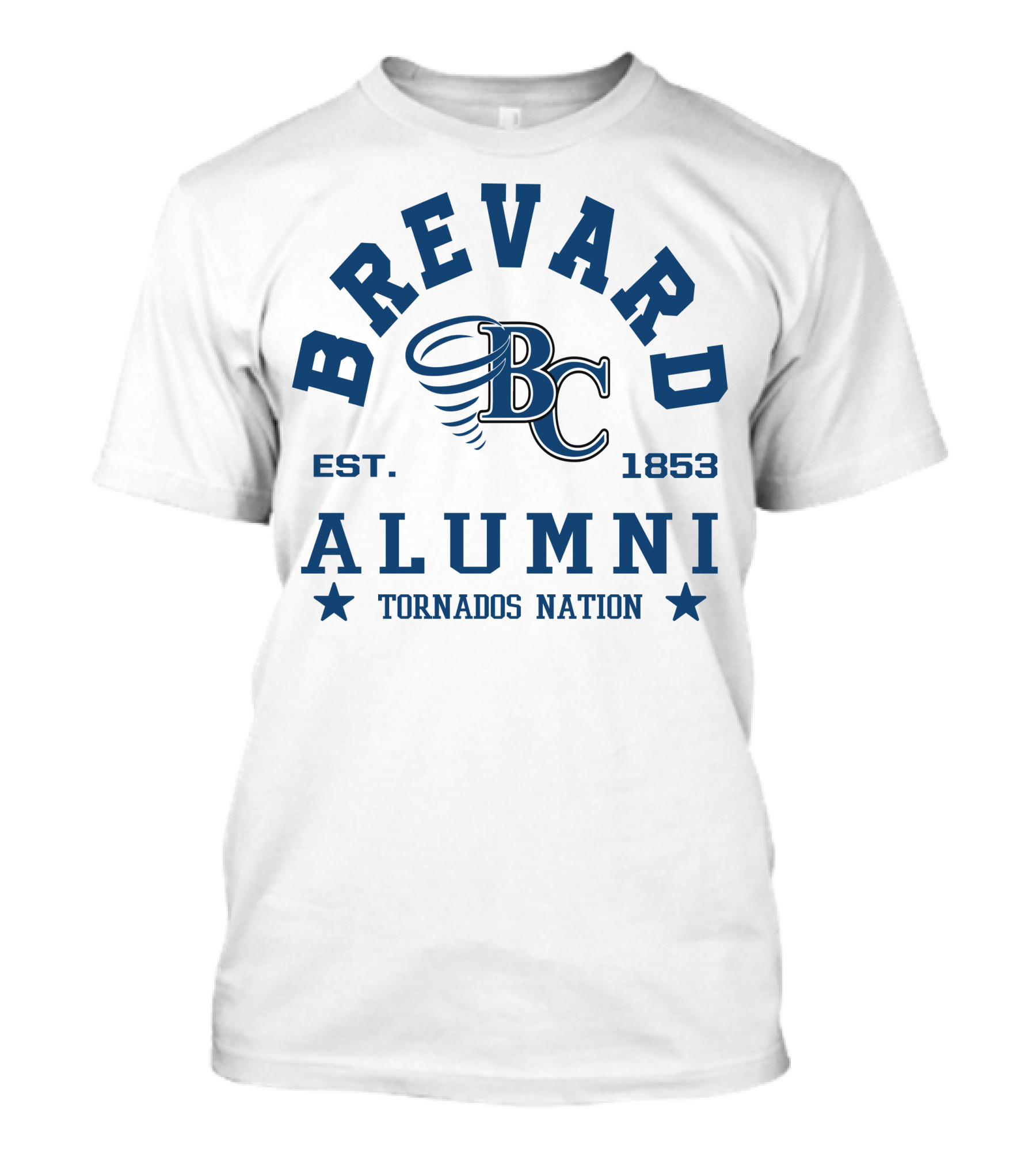 Brevard Alumni BC Established 1853 Tornados Nation T-Shirt
