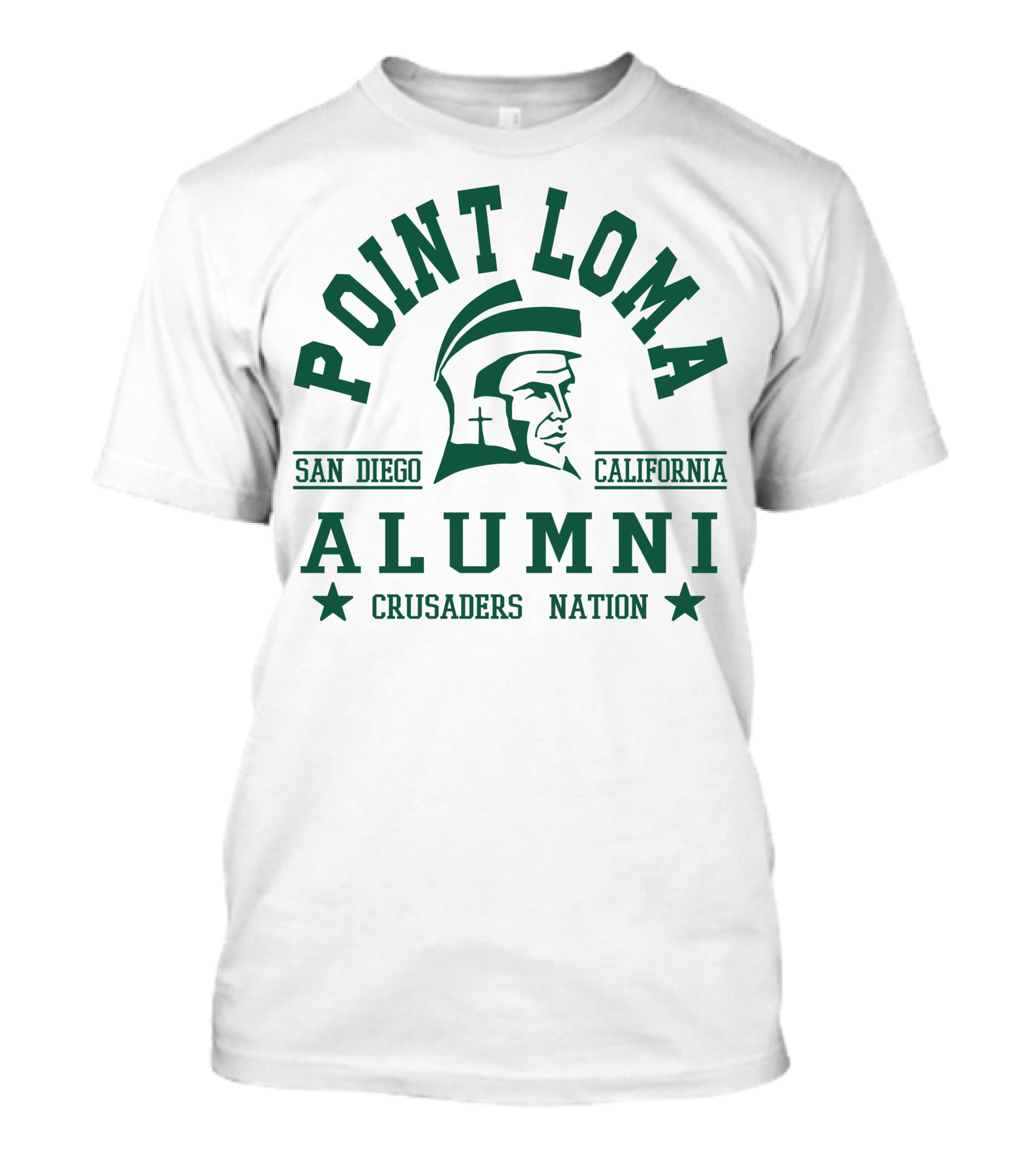 Point Loma Alumni San Diego California Crusaders Nation T-Shirt