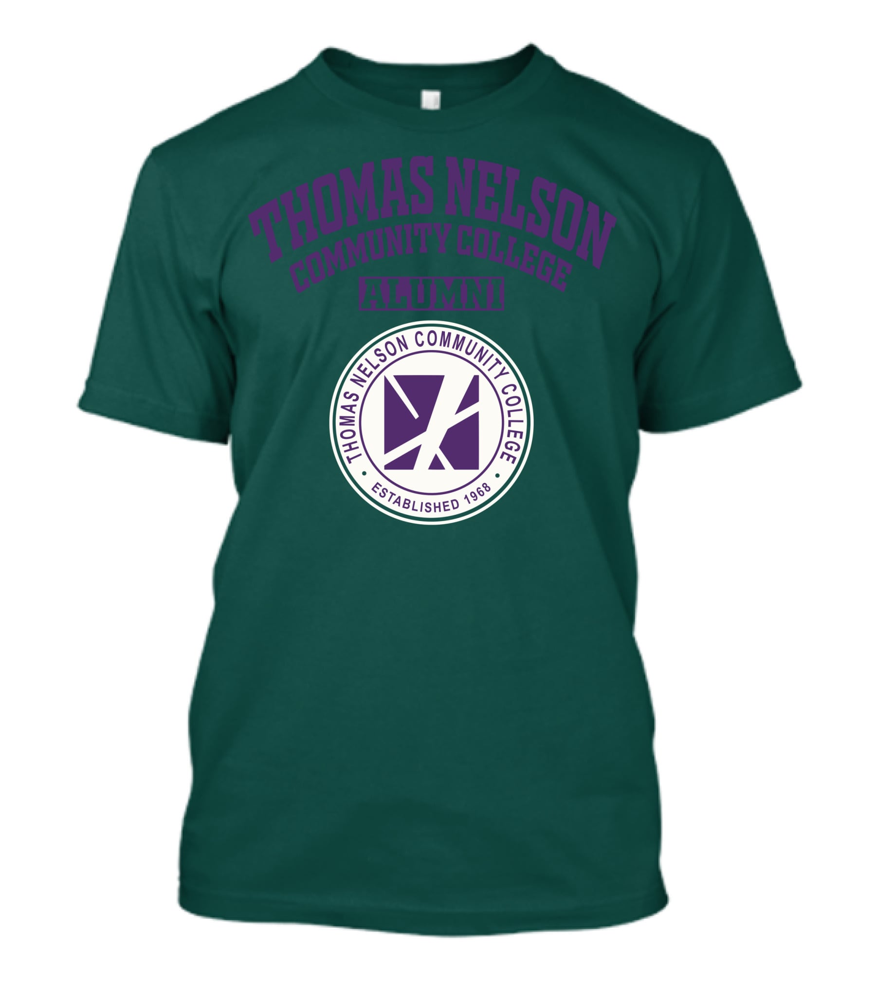Thomas Nelson Community College Alumni Established 1968 T-Shirt