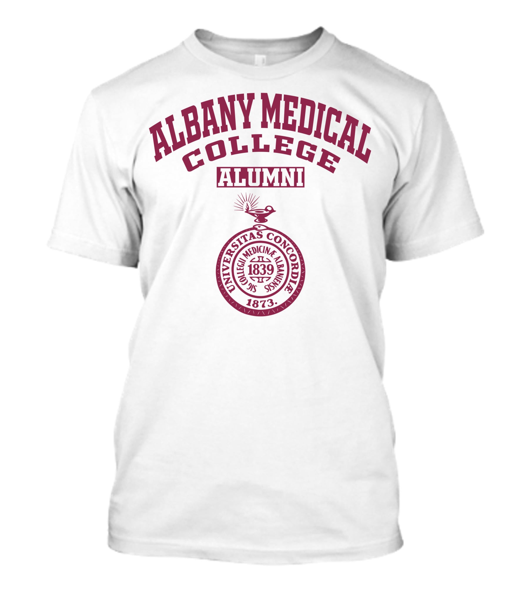 Albany Medical College Alumni Universitas Concordiae 1839 1873 T-Shirt