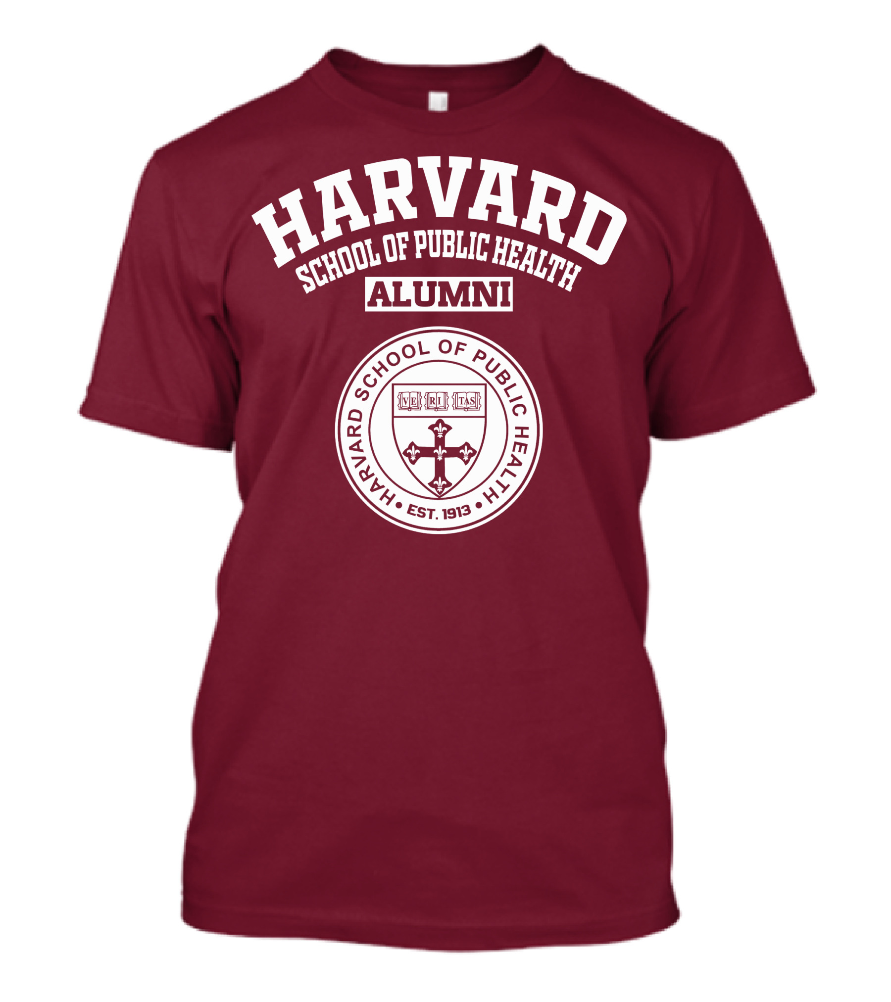 Harvard School Of Public Health Alumni Est. 1913 Seal T-Shirt