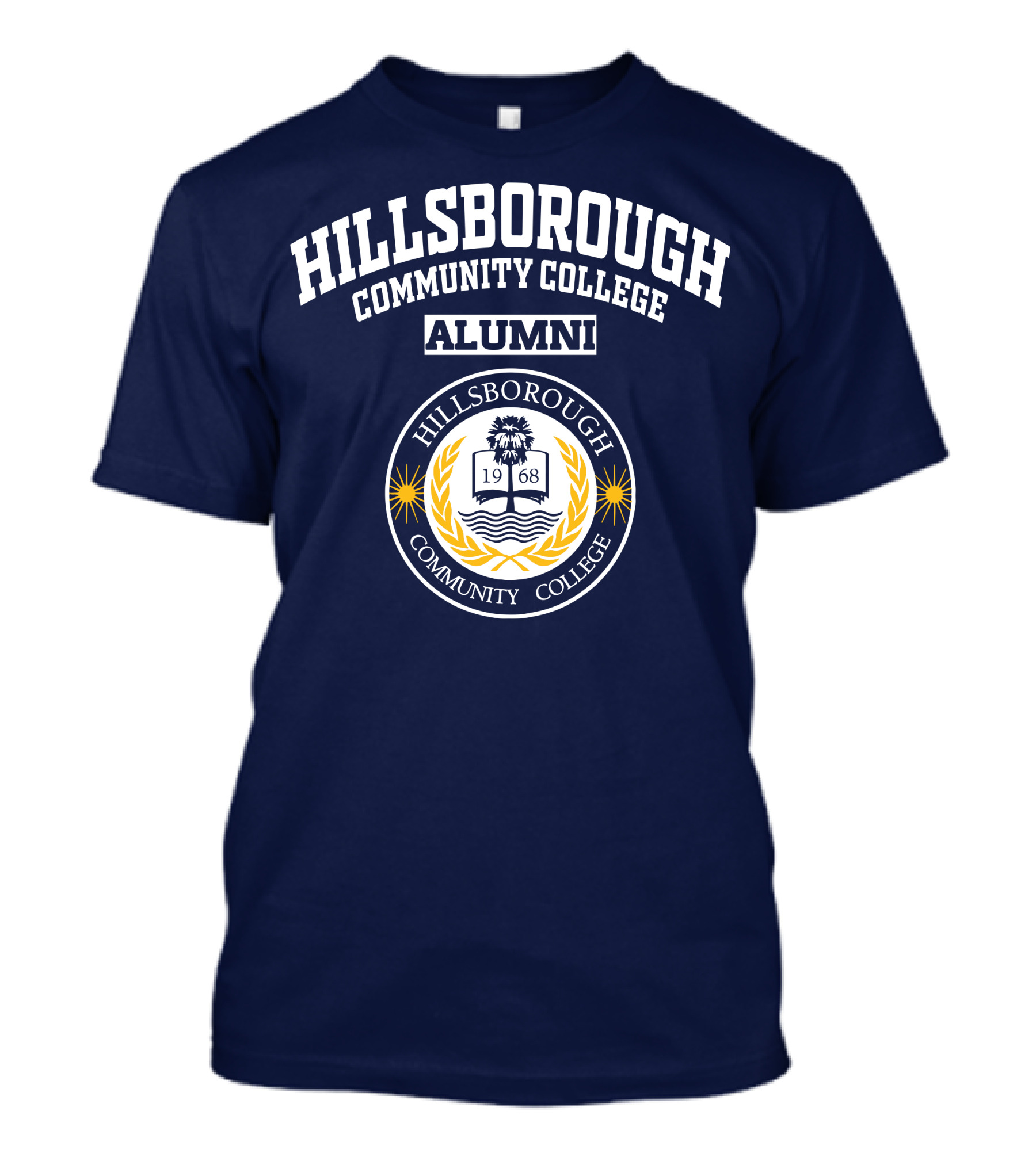 Hillsborough Community College Alumni 1968 Seal T-Shirt