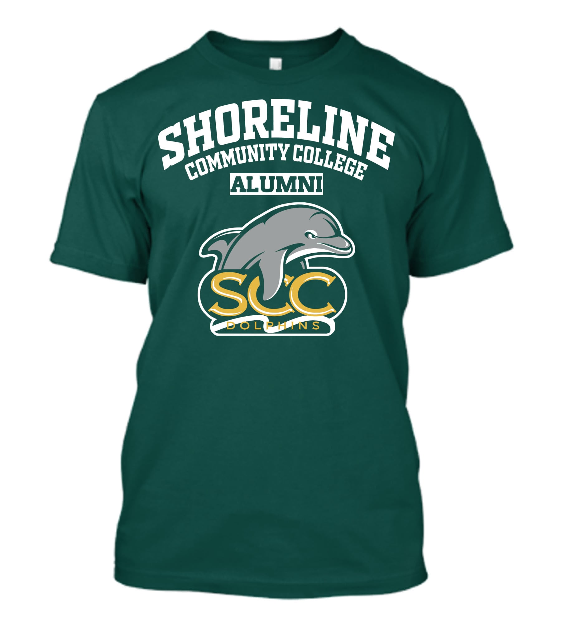 Shoreline Community College Alumni SCC Dolphins T-Shirt