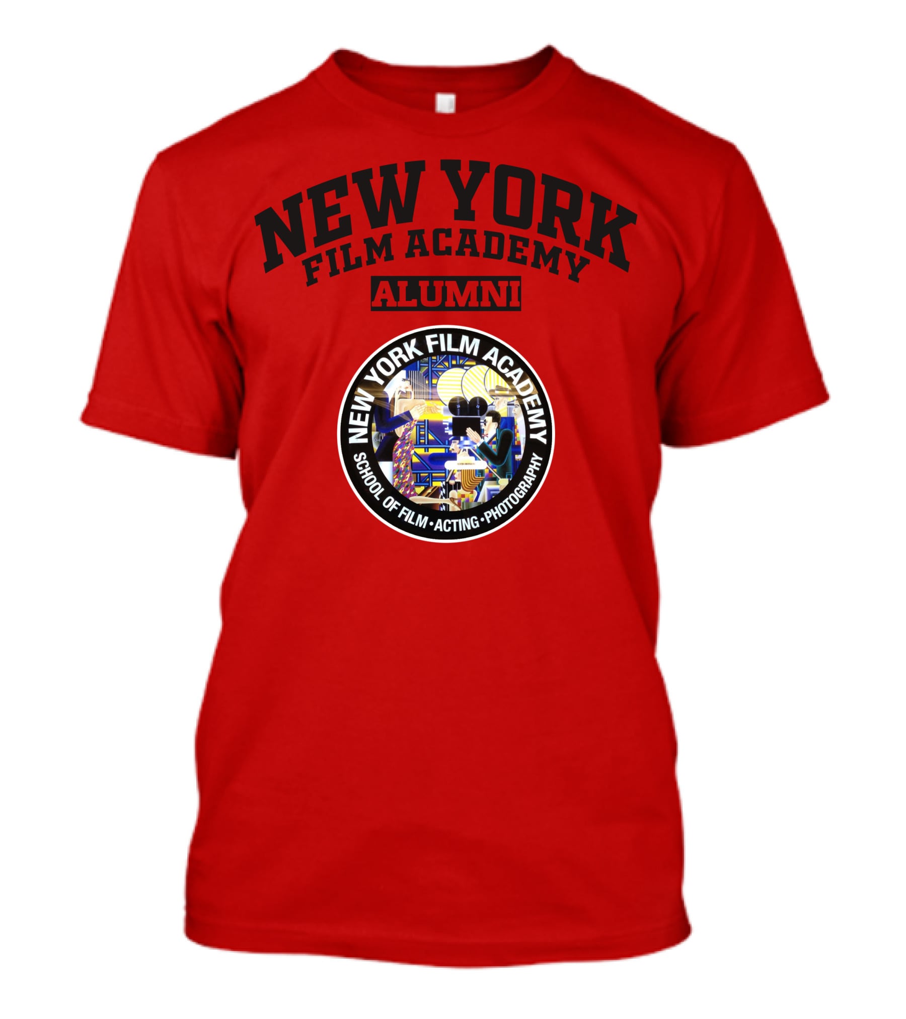 NEW YORK FILM ACADEMY ALUMNI SCHOOL OF FILM ACTING PHOTOGRAPHY T-Shirt