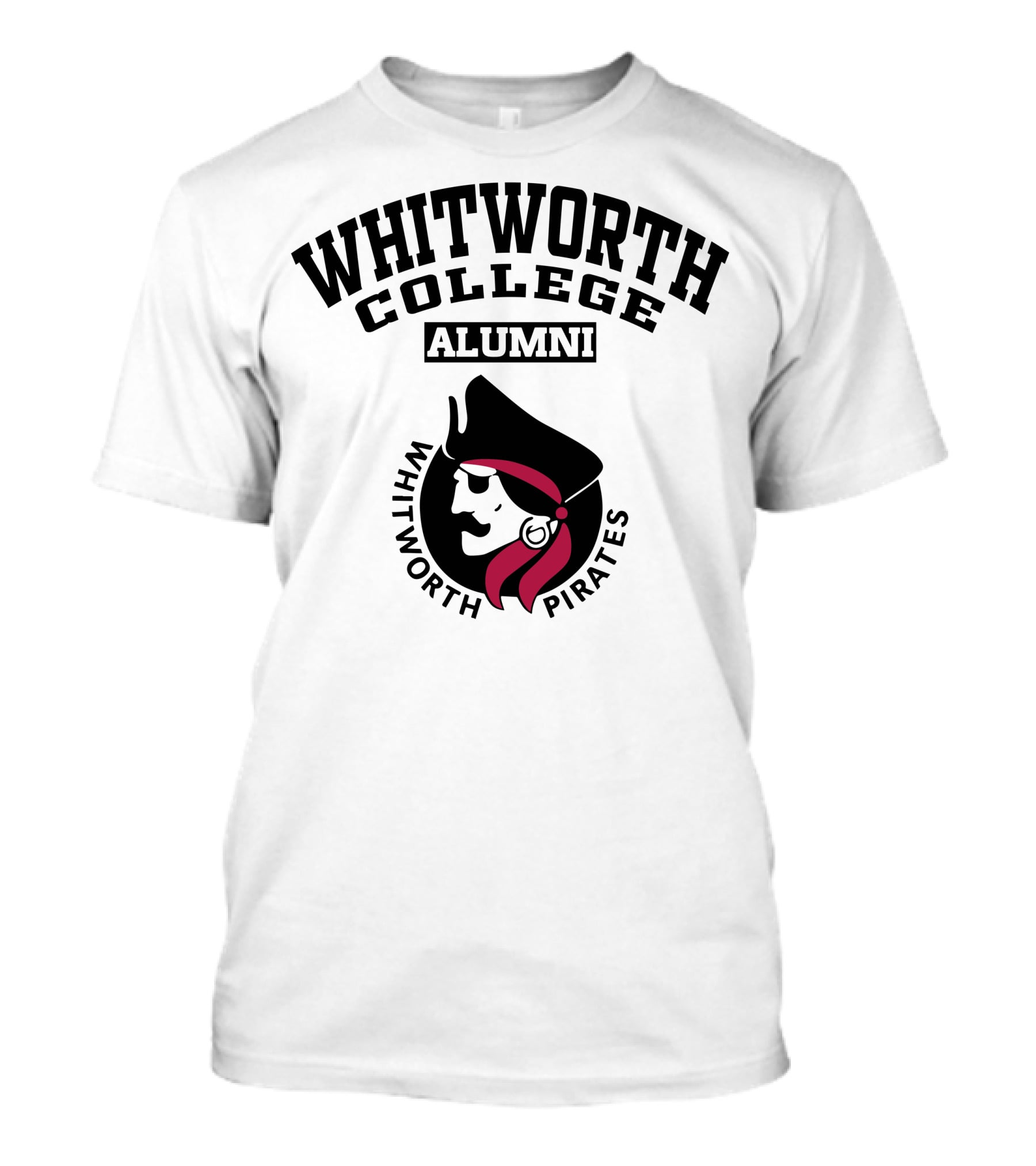 WHITWORTH COLLEGE ALUMNI WHITWORTH PIRATES T-Shirt