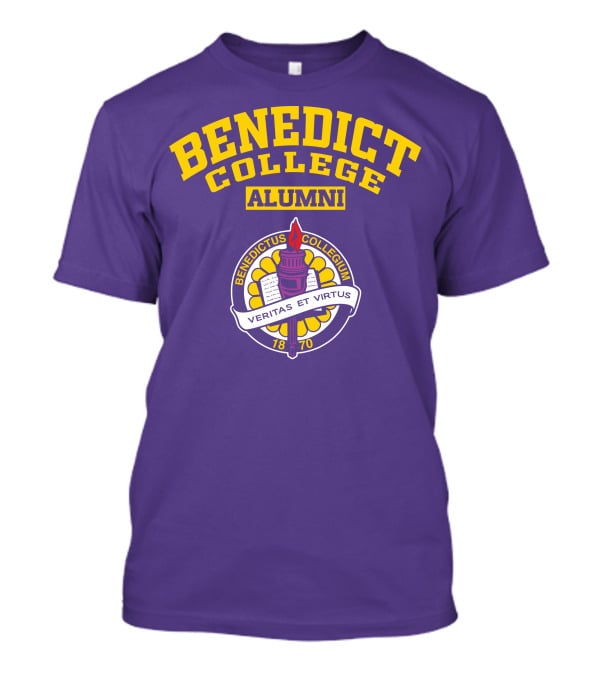 BENEDICT COLLEGE ALUMNI VERITAS ET VIRTUS 1870 T-Shirt
