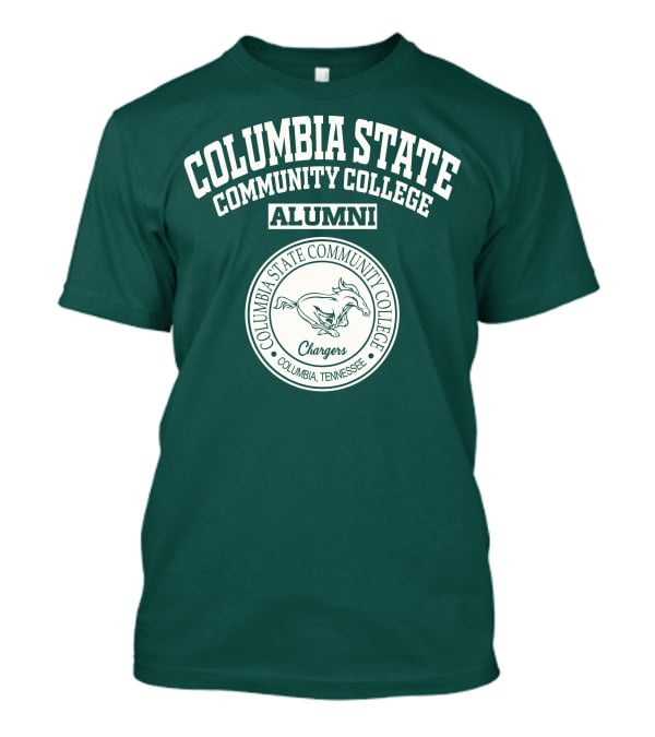 Columbia State Community College Alumni Chargers Columbia Tennessee T-Shirt