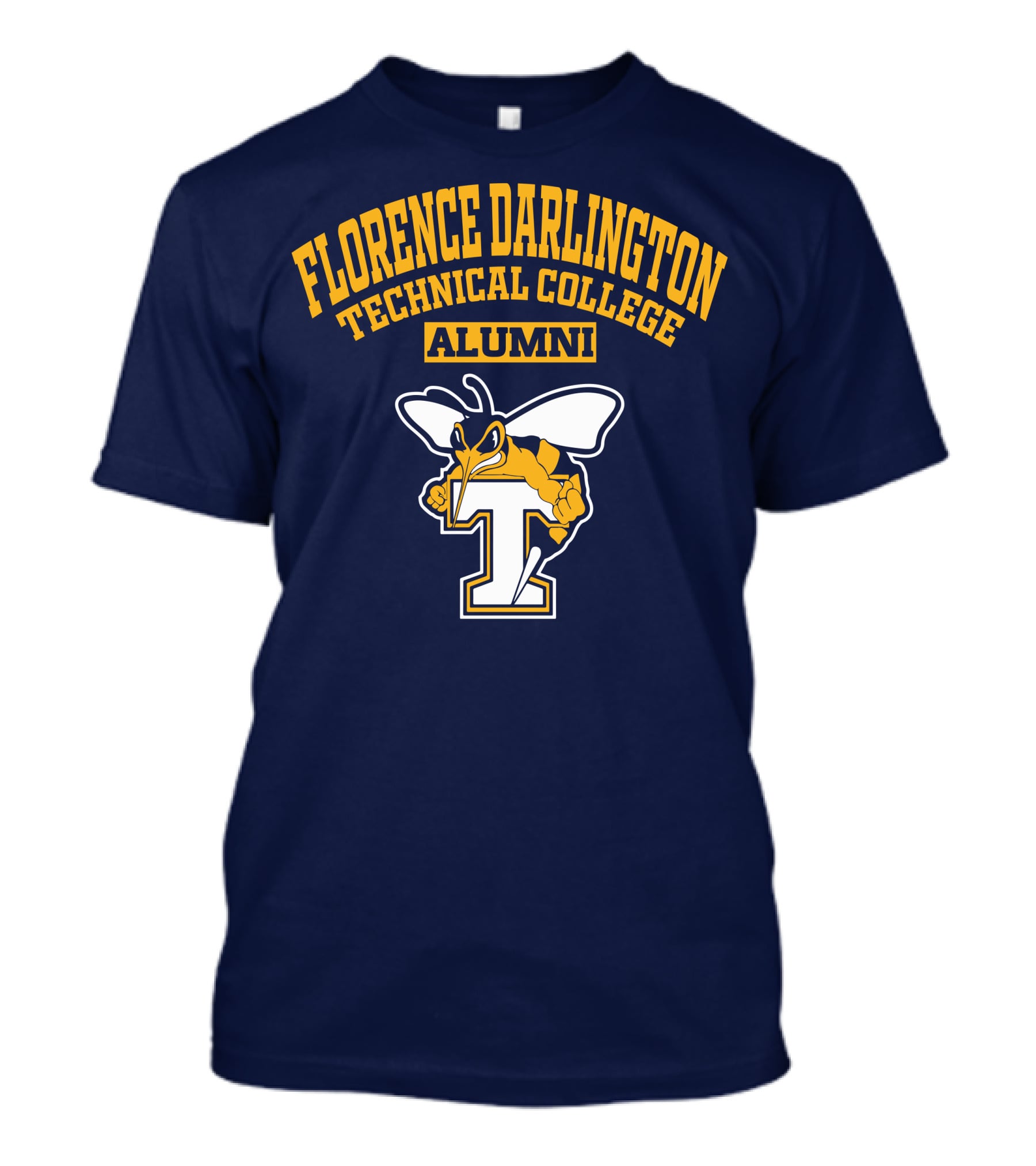 Florence Darlington Technical College Alumni Yellow Jacket T-Shirt