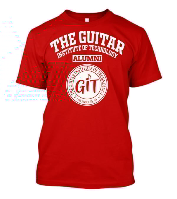 The Guitar Institute Of Technology Alumni GIT Los Angeles CA T-Shirt