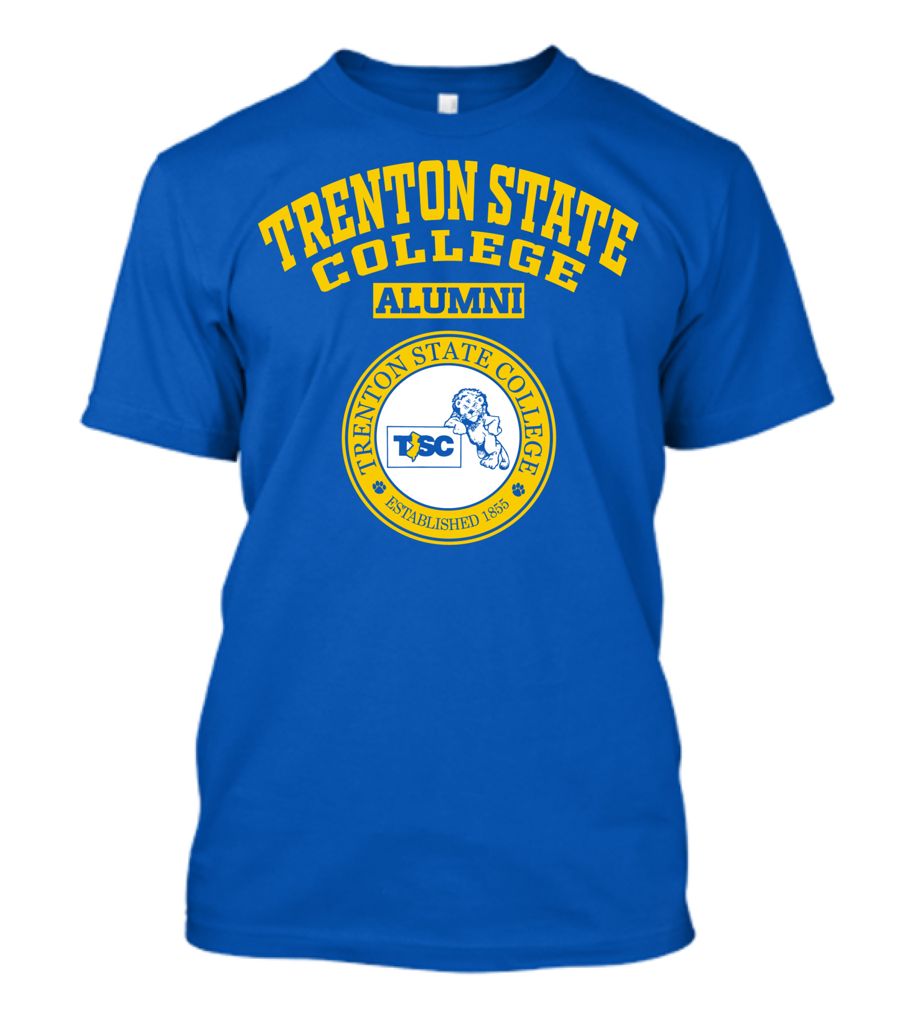 Trenton State College Alumni TSC Lion Established 1855 T-Shirt
