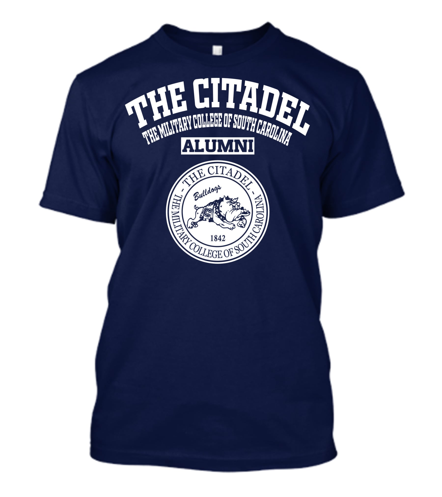 The Citadel The Military College Of South Carolina Alumni Bulldogs 1842 T-Shirt