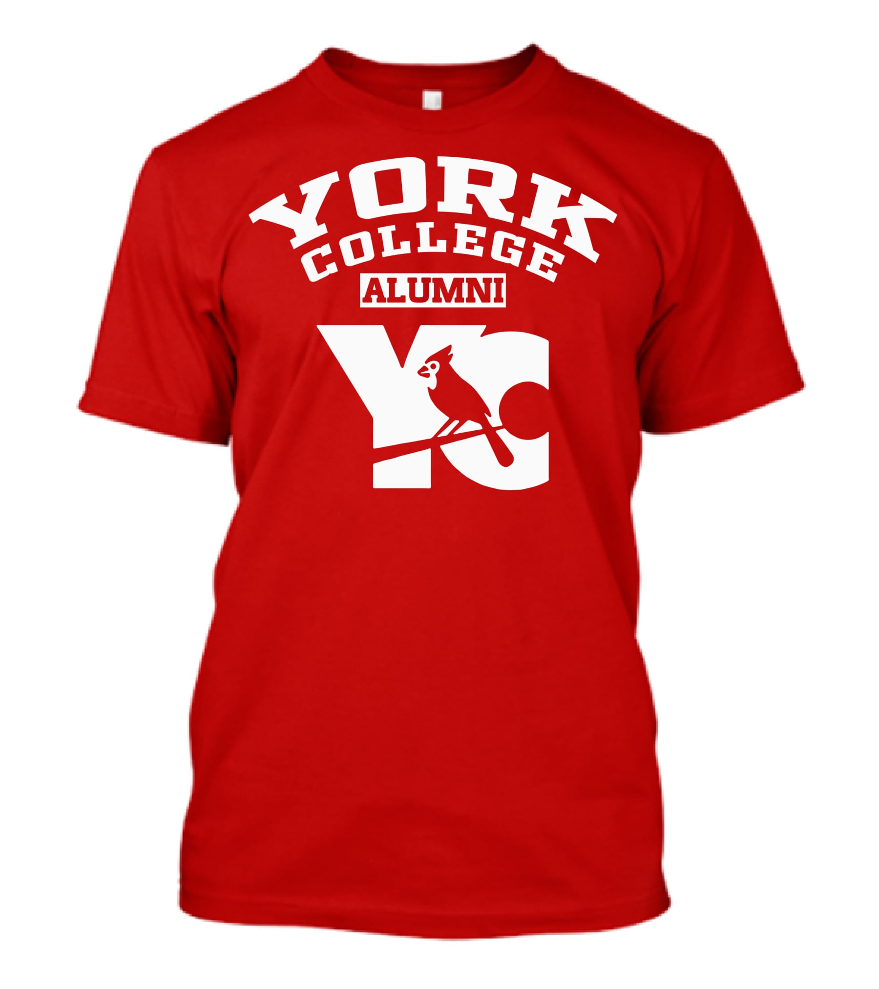 York College Alumni YC Cardinal T-Shirt