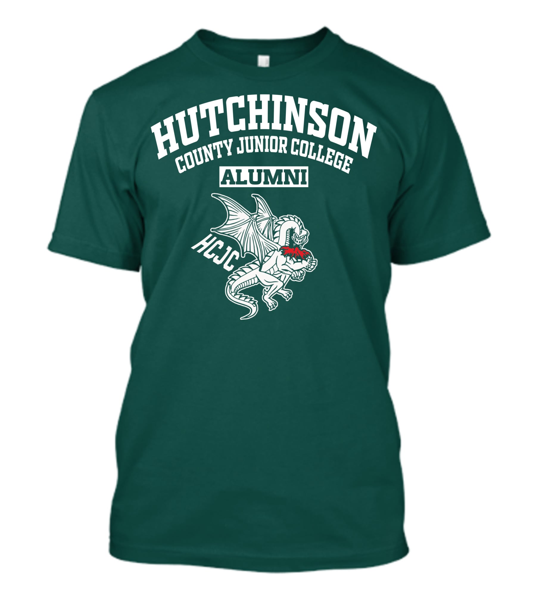 Hutchinson County Junior College Alumni HCJC Dragon T-Shirt