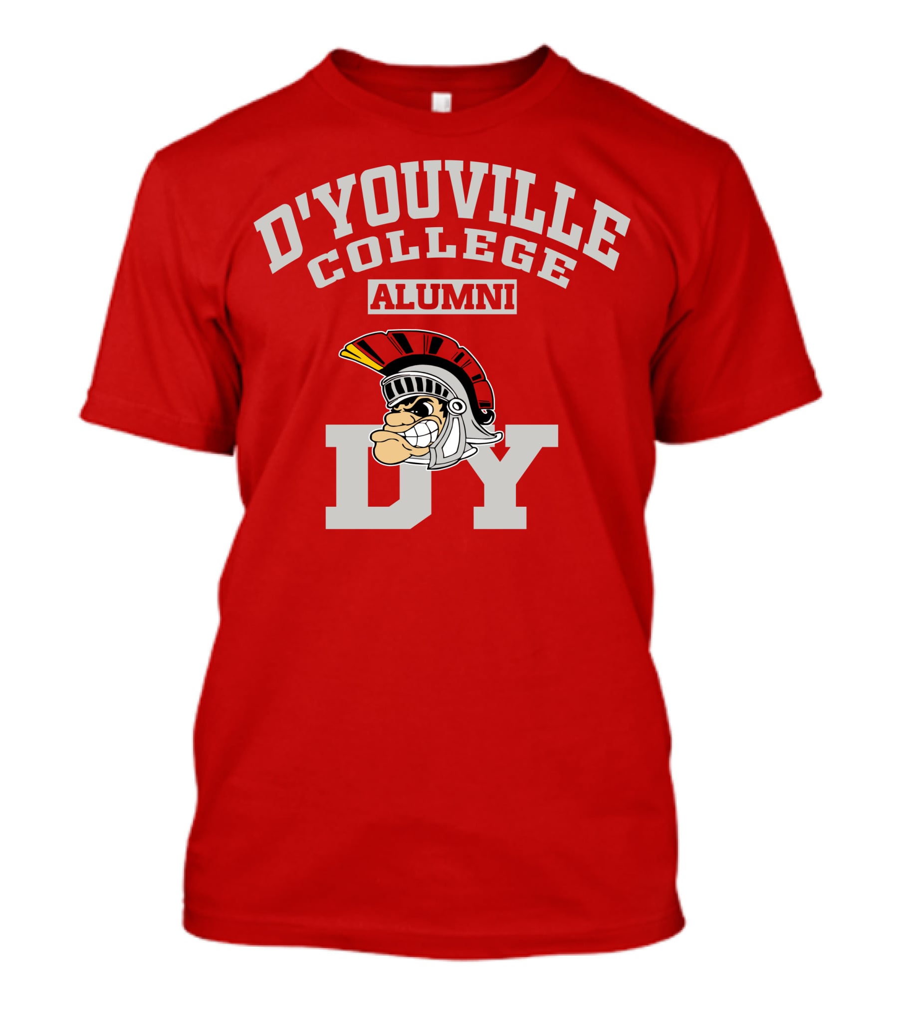 D Youville College Alumni DY Spartan T-Shirt