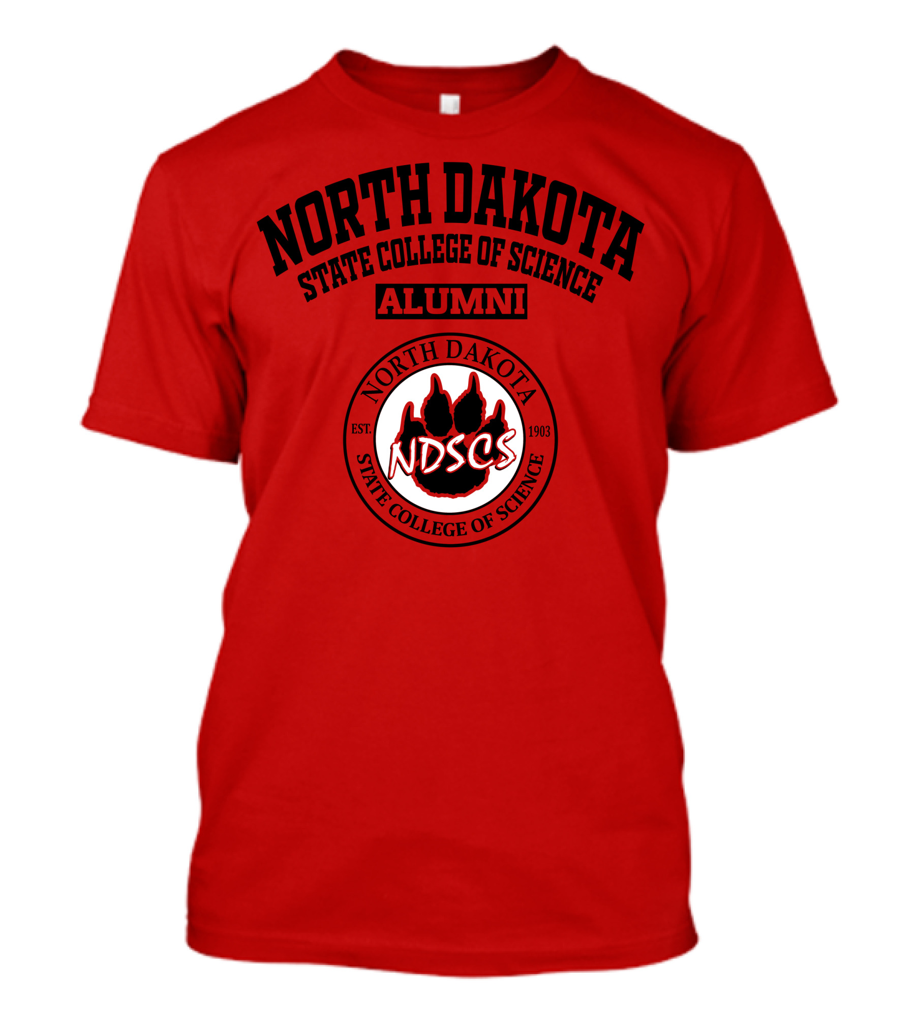 North Dakota State College Of Science Alumni NDSCS Est. 1903 T-Shirt