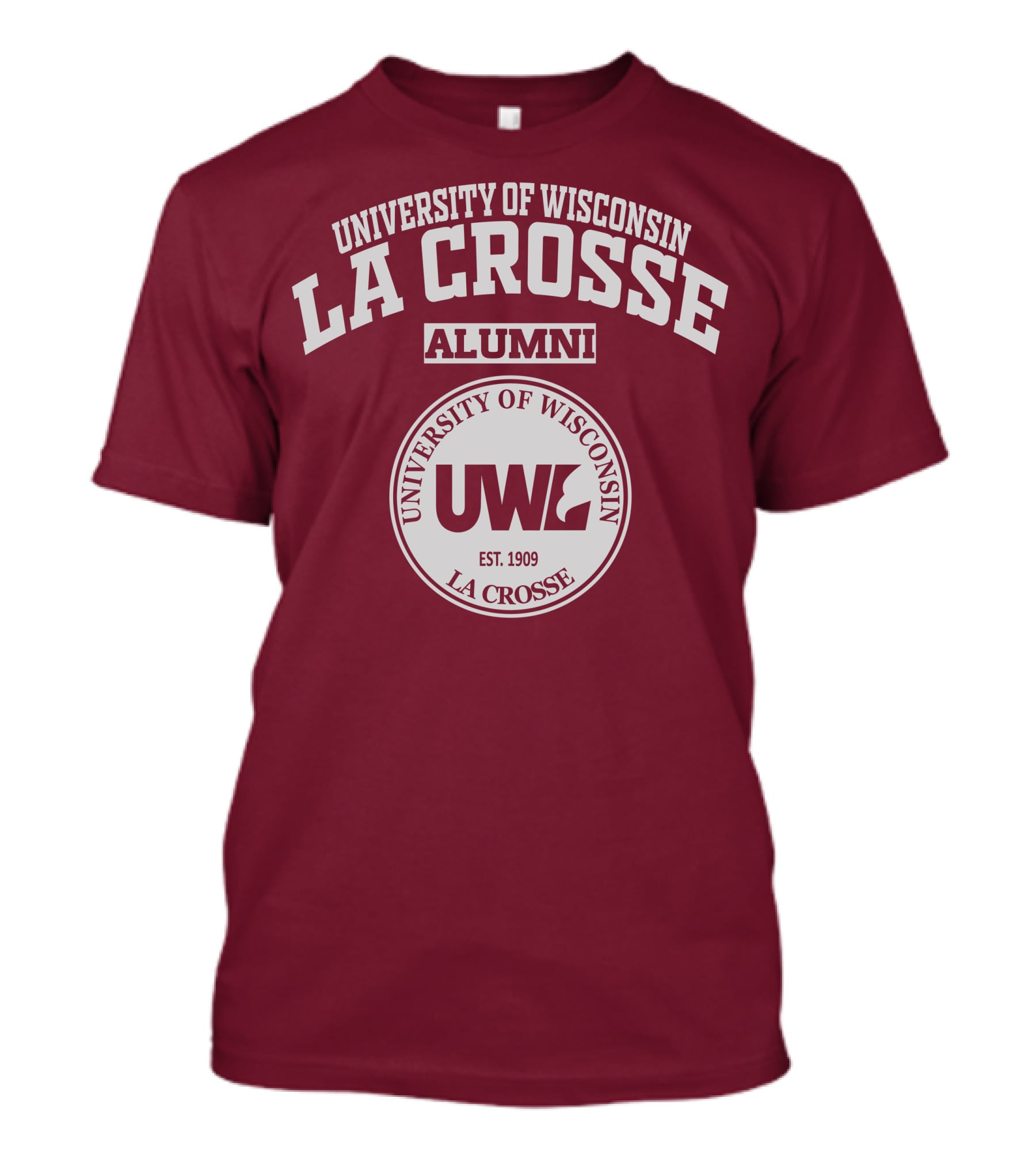 University Of Wisconsin La Crosse Alumni UWL Est. 1909 T-Shirt