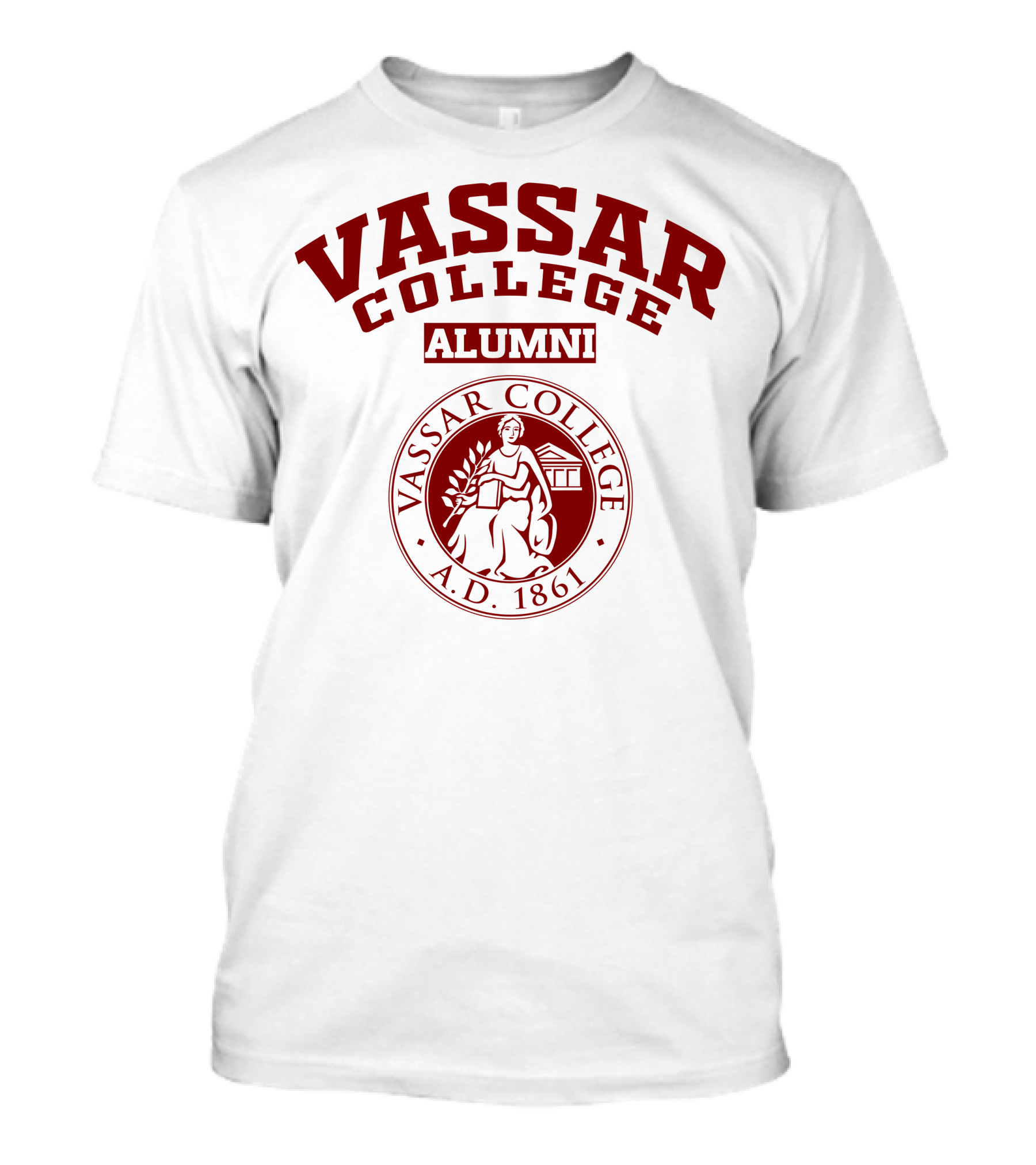Vassar College Alumni A.D. 1861 T-Shirt