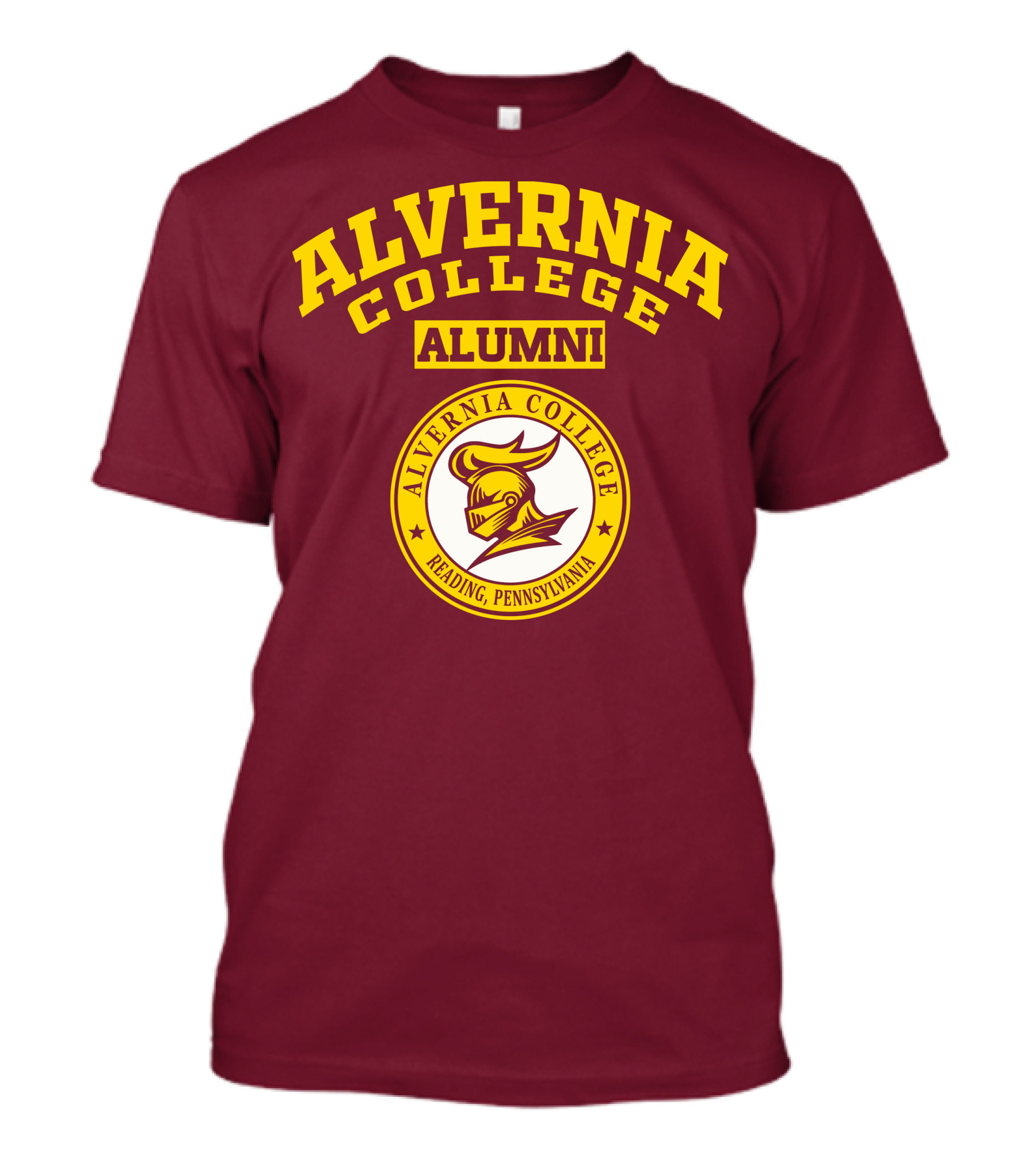 Alvernia College Alumni Reading Pennsylvania Knights T-Shirt
