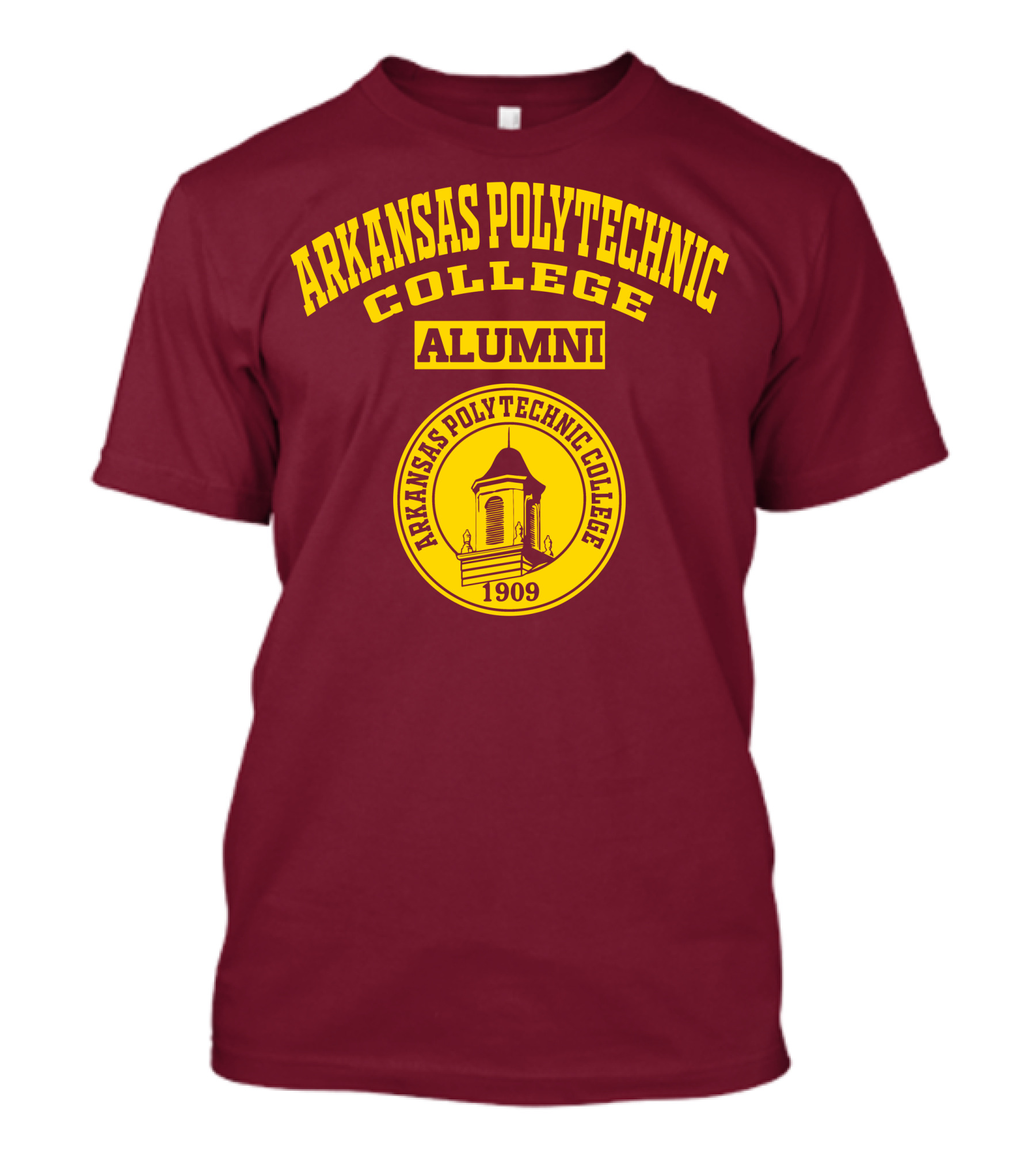 Arkansas Polytechnic College Alumni 1909 Emblem T-Shirt