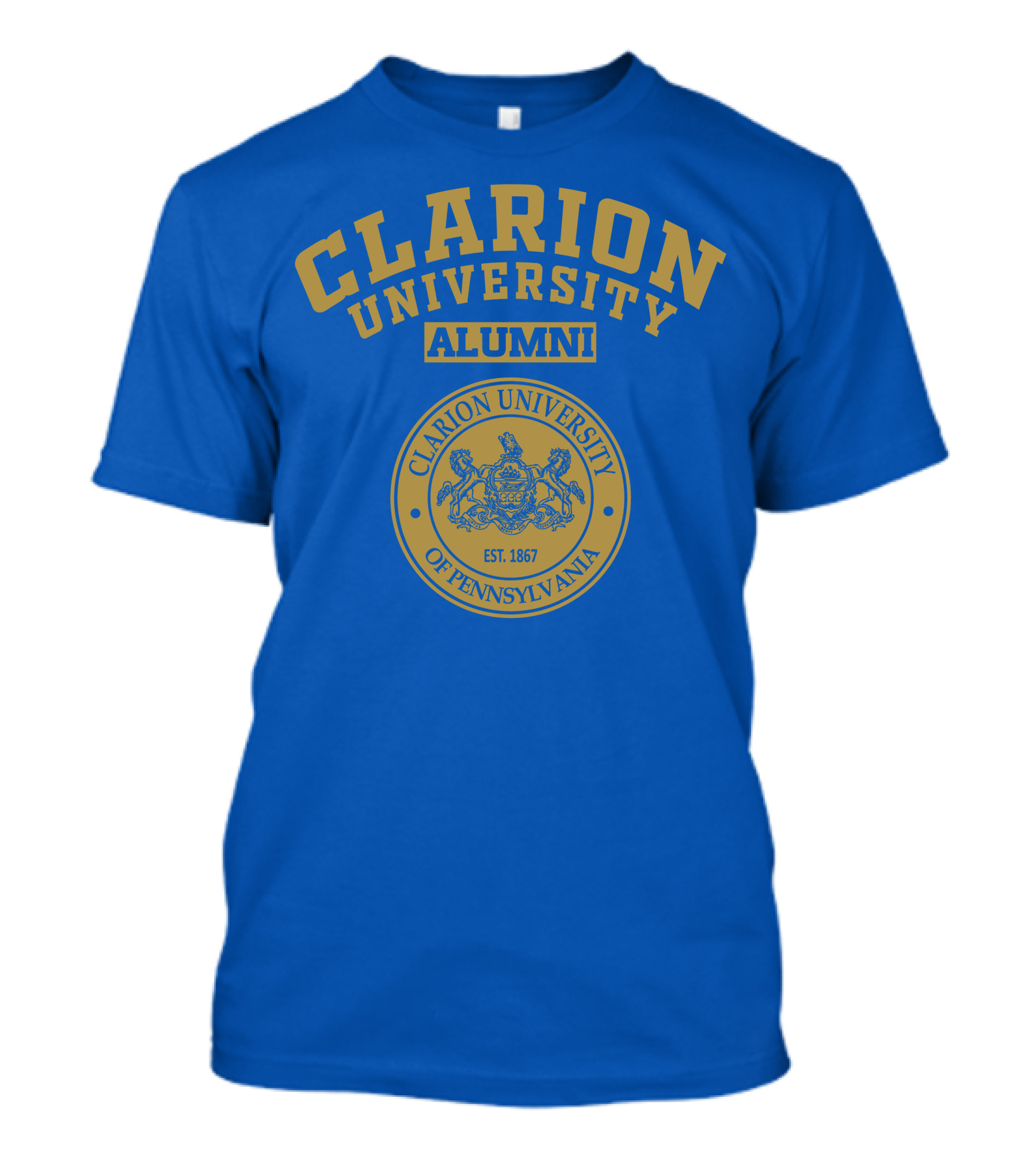 Clarion University Of Pennsylvania Alumni EST. 1867 Seal T-Shirt