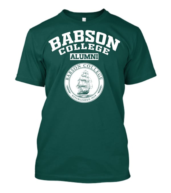 Babson College Alumni Established 1919 Ship T-Shirt
