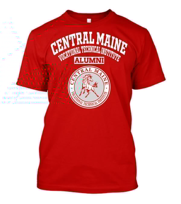 Central Maine Vocational Technical Institute Alumni Horse Seal T-Shirt