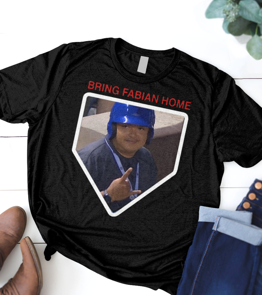 Bring Fabian Home Baseball Fan Moment T-Shirt