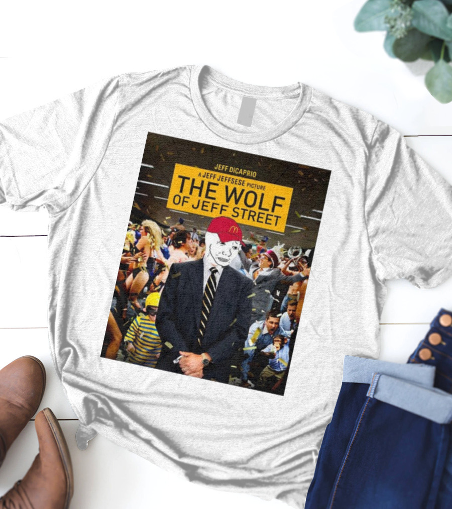 Jeff Dicaprio Jeff Jeffsese The Wolf Of Jeff Street T-Shirt