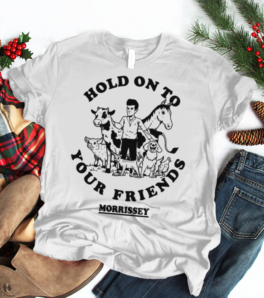Morrissey Hold On To Your Friends Farm Animals Companion T-Shirt