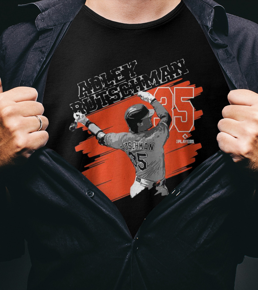 Adley Rutschman 35 MLBPA Players Major League Baseball T-Shirt