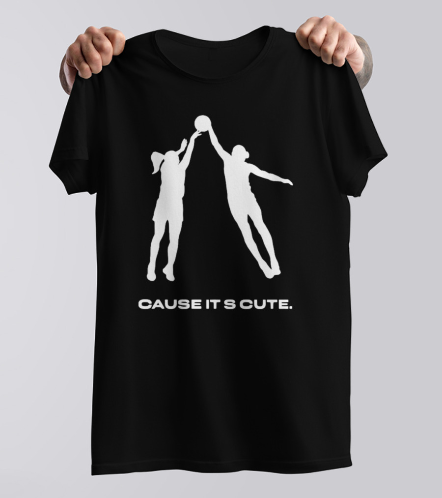 Three-fifths Mafia Cause It’s Cute Basketball Players Reaching For Ball T-Shirt