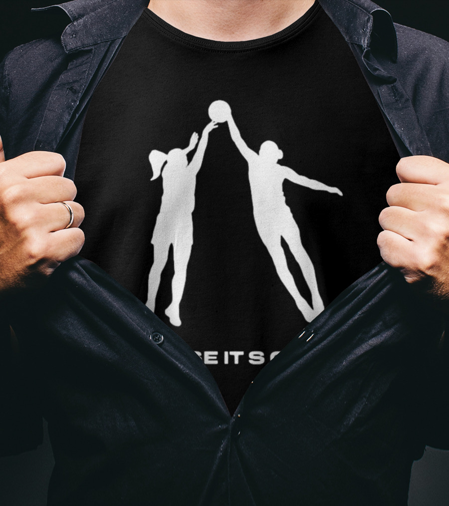 Three-fifths Mafia Cause It’s Cute Basketball Players Reaching For Ball T-Shirt