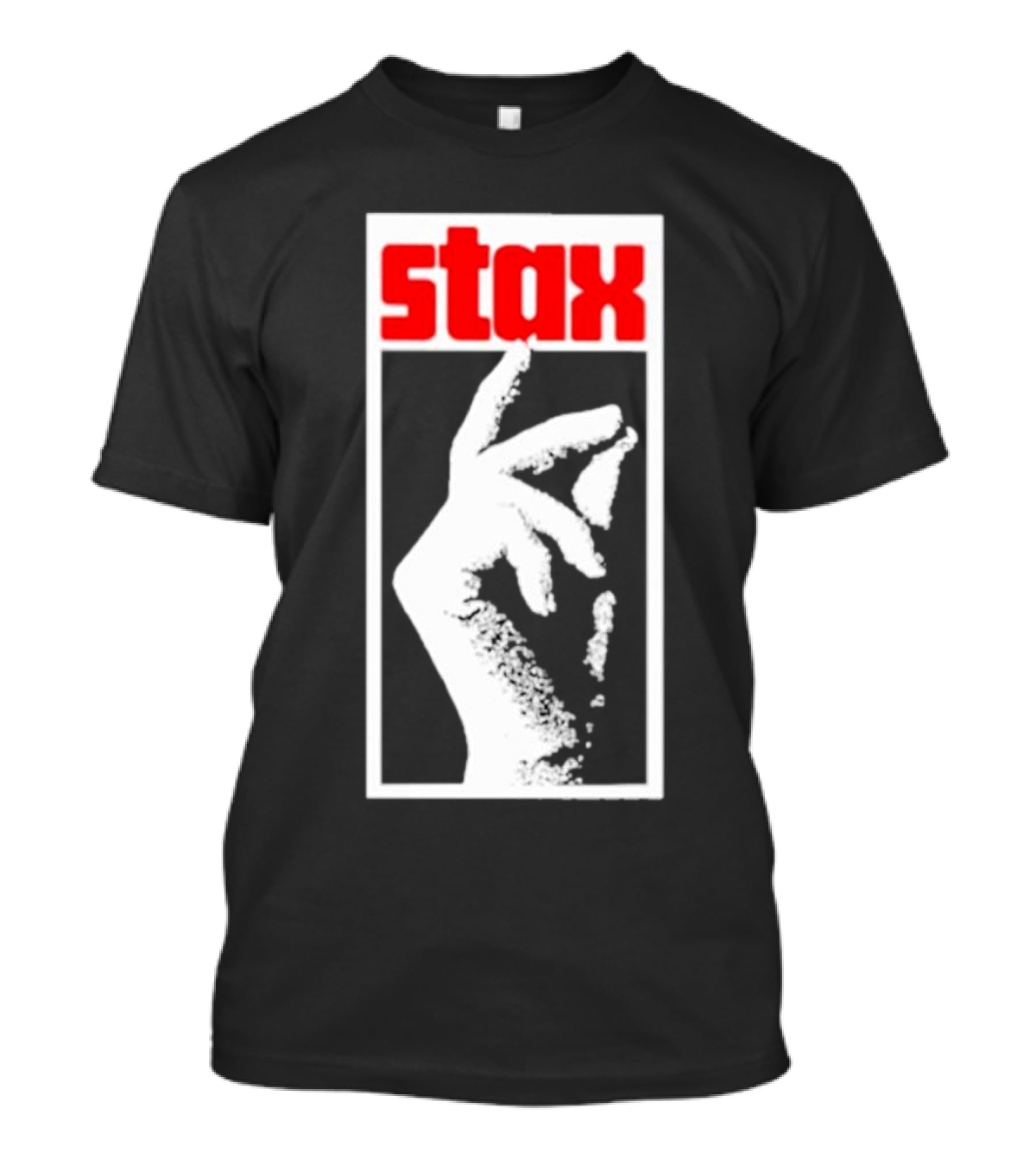 Stax Records Merch Classic Stax Snap Logo Hand T-Shirt
