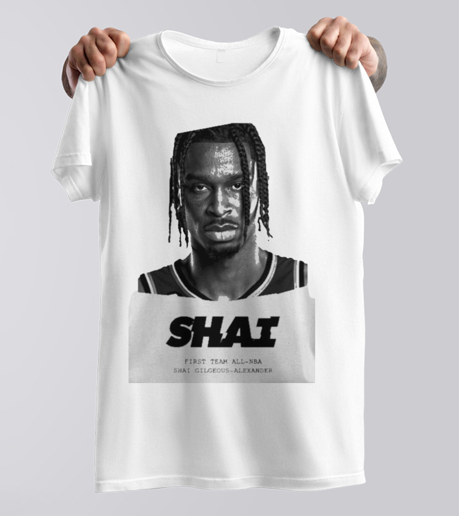 Sportscenter Shai First Team All-NBA Shai Gilgeous-Alexander T-Shirt