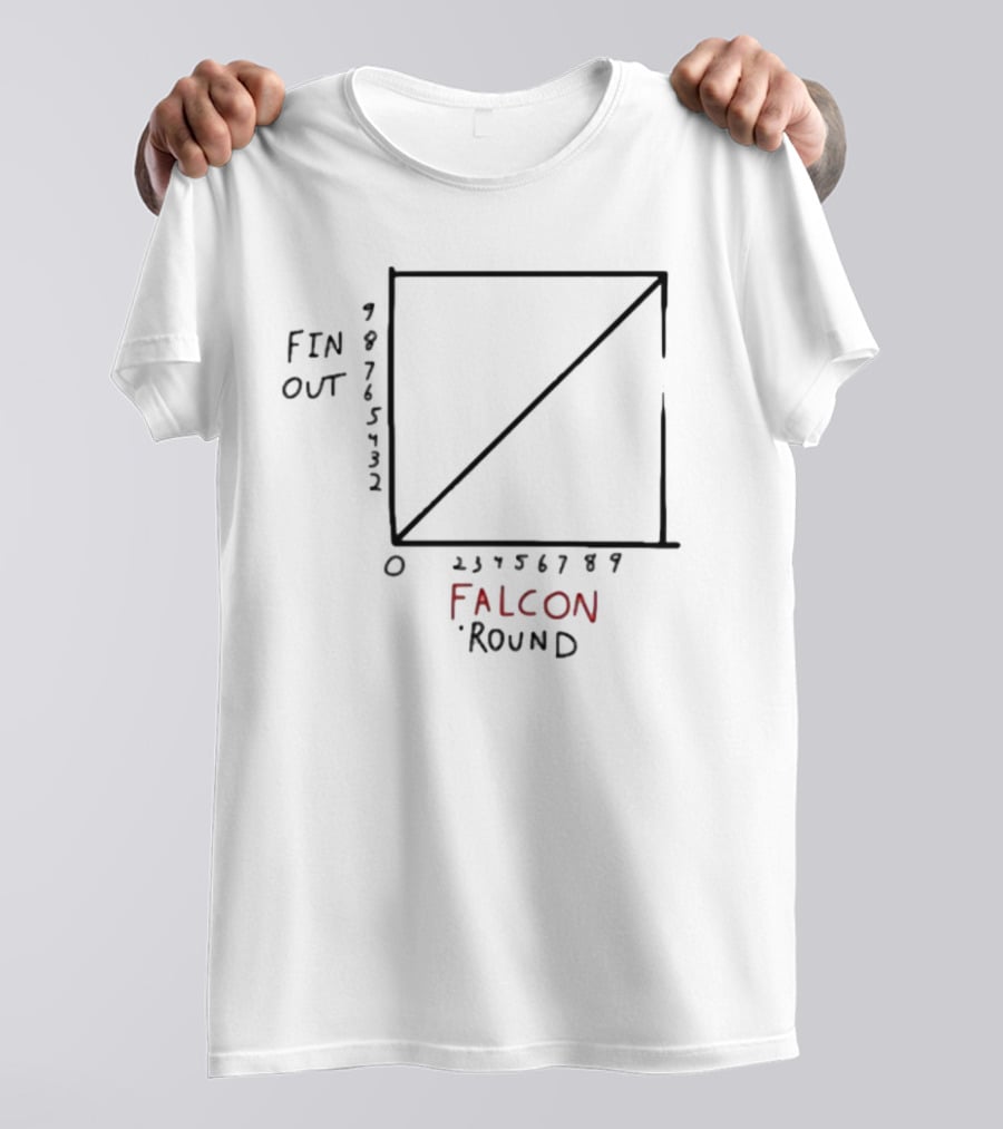 Falcon Around Find Out Graph T-Shirt