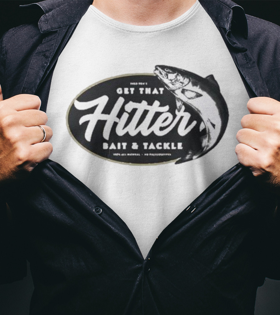Theo Von Merch Get That Hitter Bait And Tackle Gone Fishing Tan T-Shirt